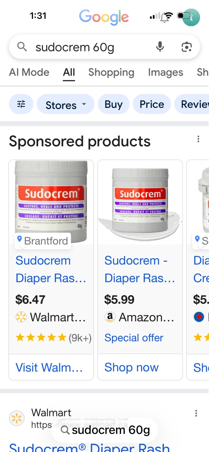 Penaten and Sudocrem Diaper Rash Cream Bundle - photo 2
