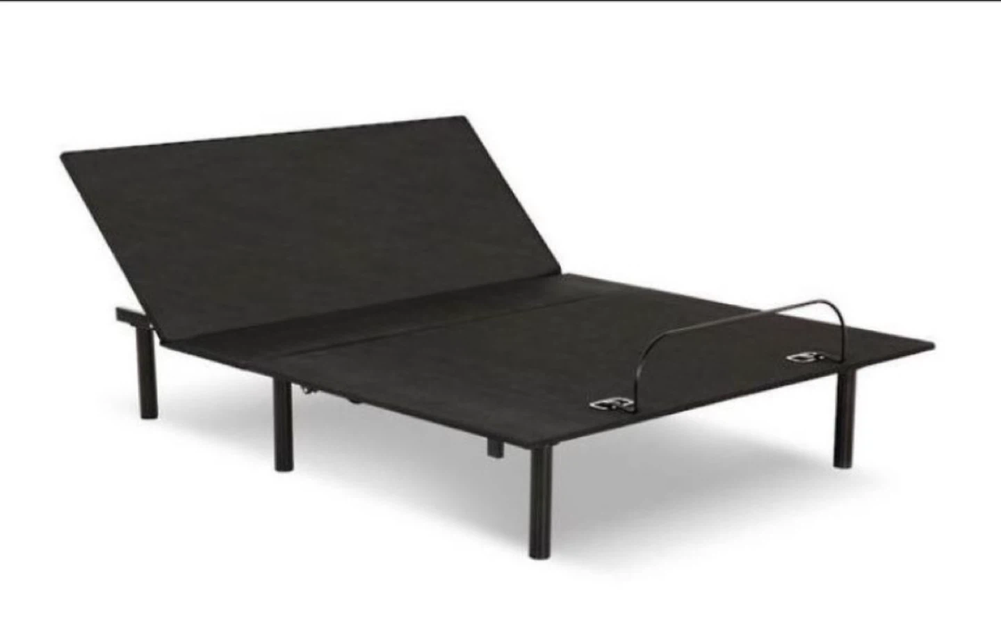 Adjustable Black Bed Frame