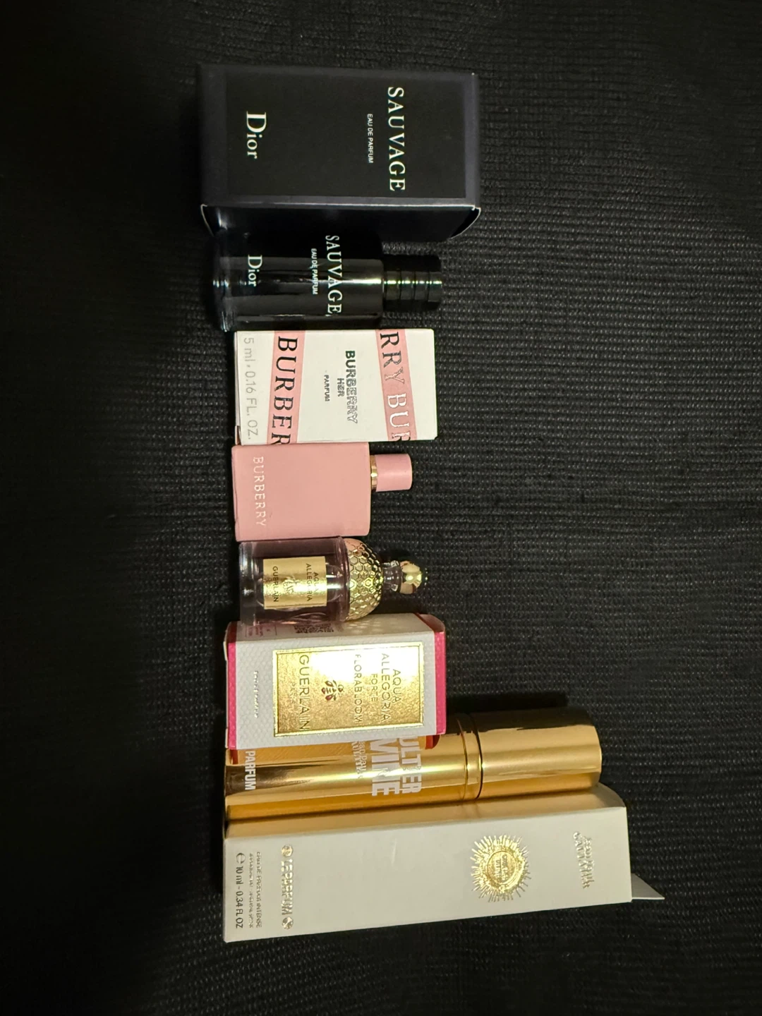 Set of 5 Perfume Miniatures: Dior, Guerlain, Jean Paul Gaultier - photo 4