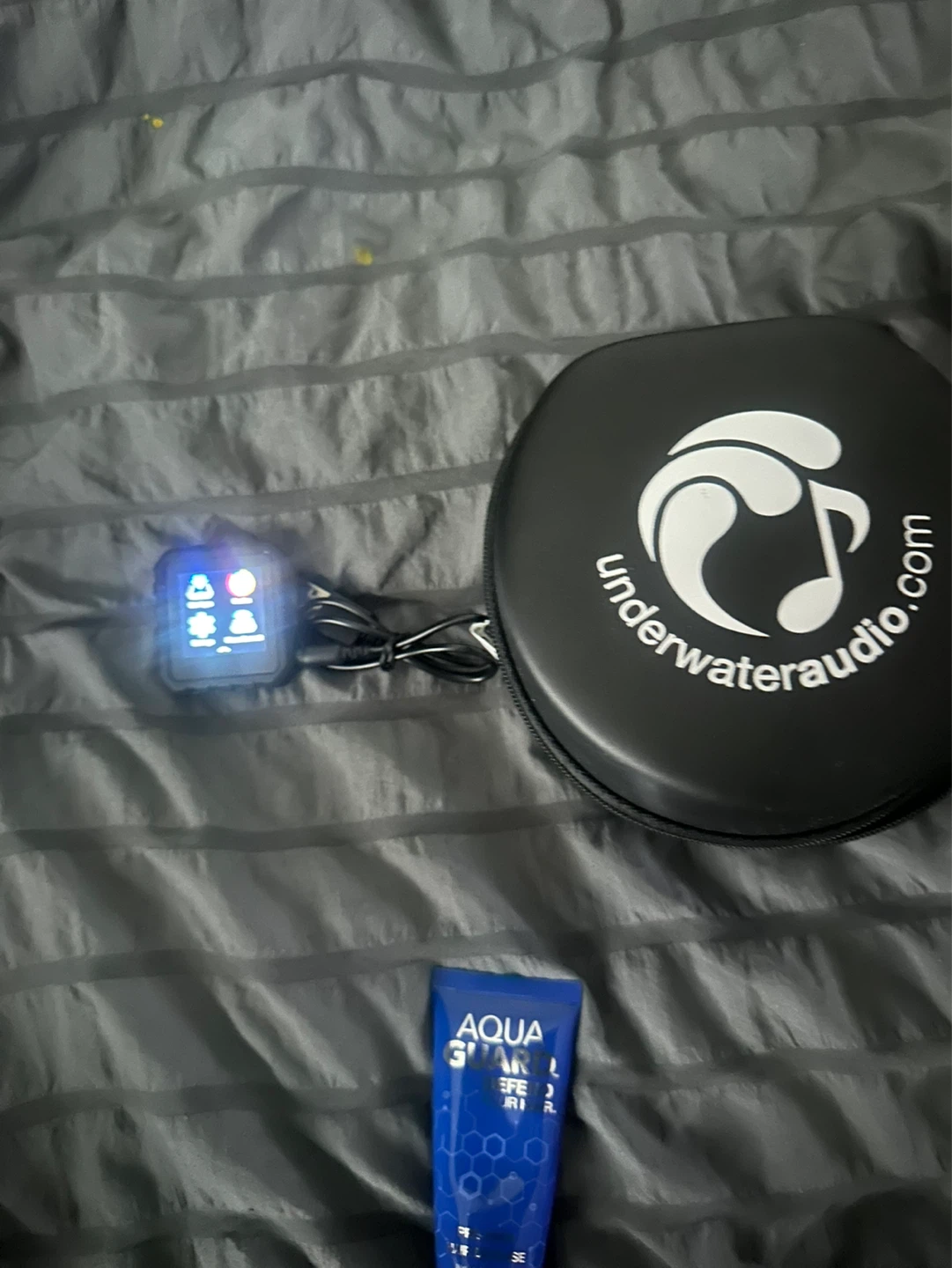 Underwater Audio Waterproof Headphones with Carrying Case
