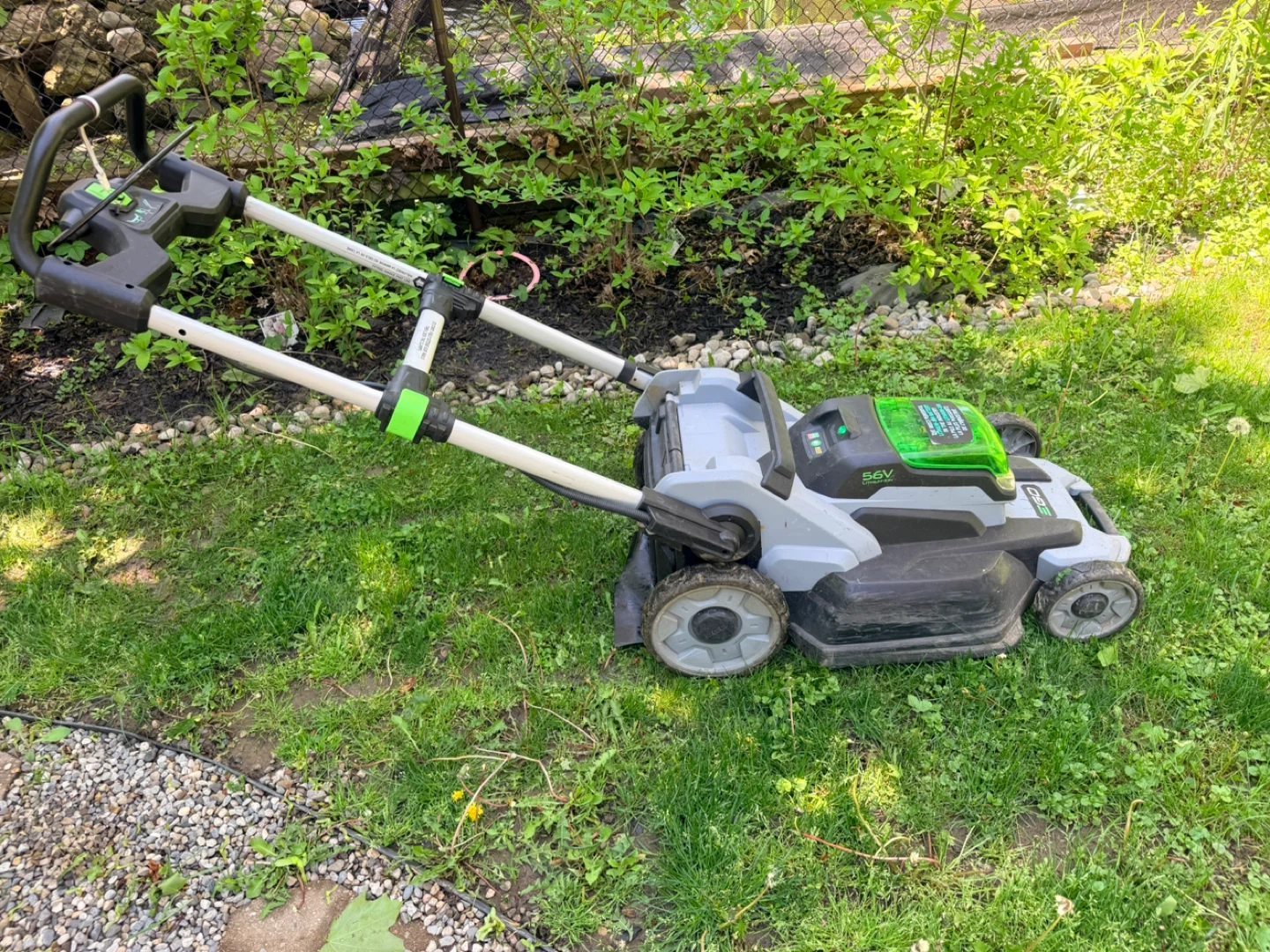 EGO Power+ LM2000 56V Lithium-Ion Mower for Parts Sold As is