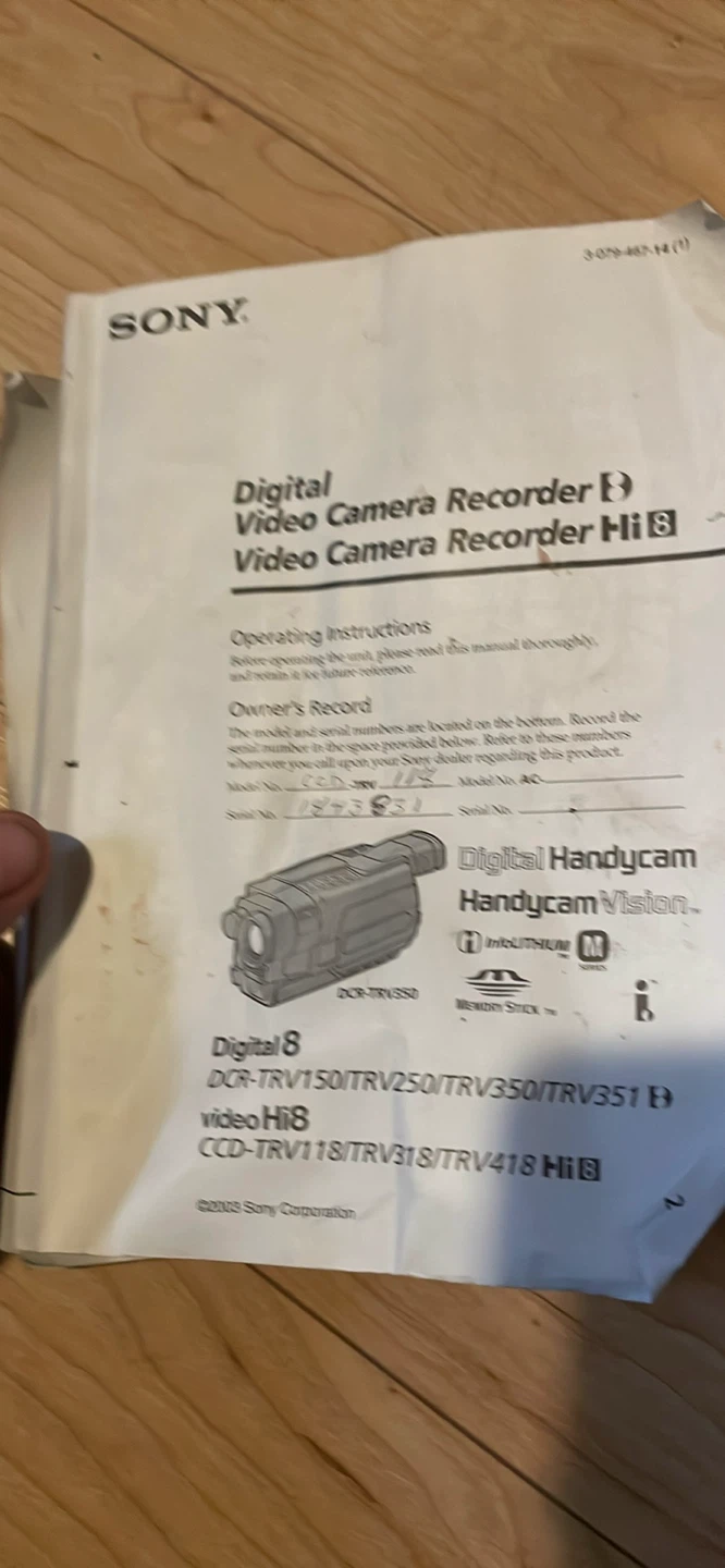 NEED GONE TODAY Sony Handycam Vision Digital Video Camera - photo 4