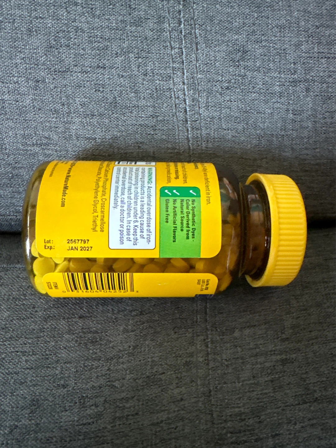 Nature Made Iron 65 mg Tablets - 365 Count - photo 2