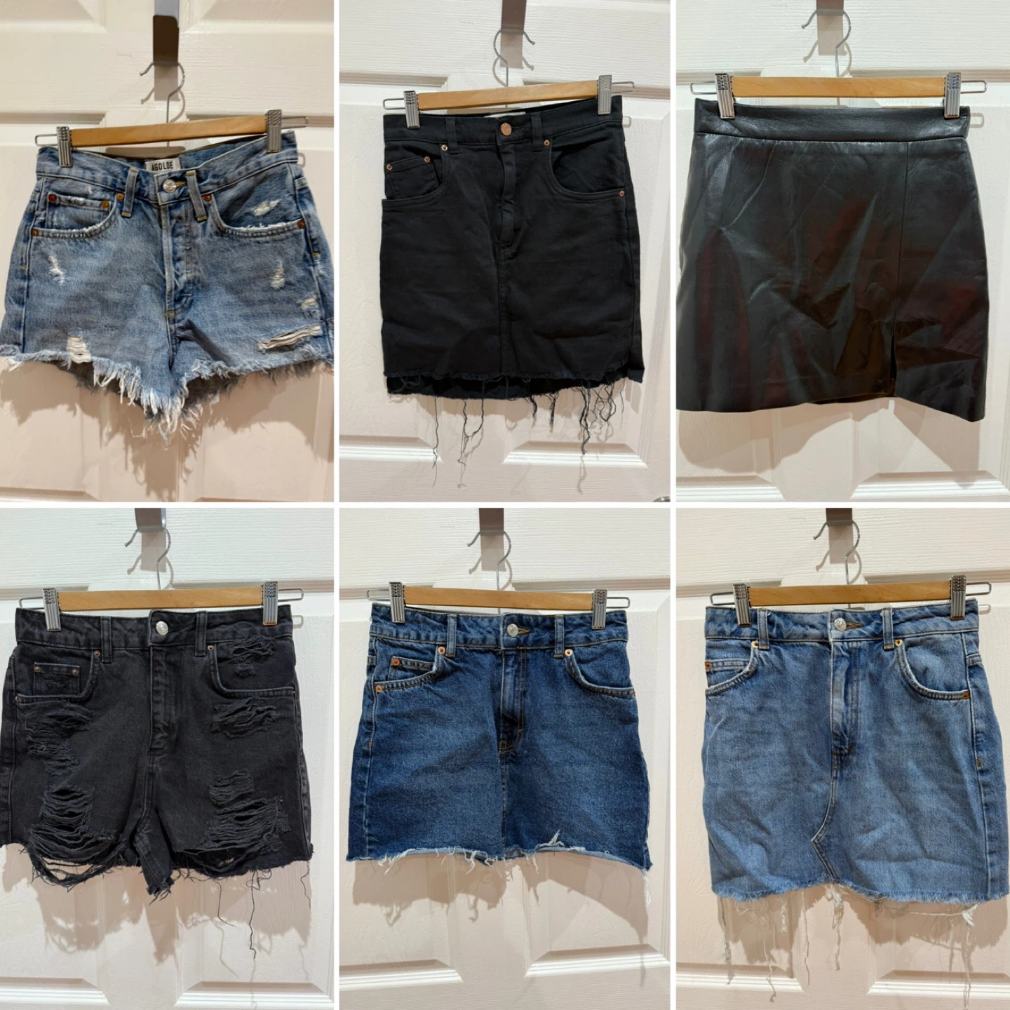Variety of women’s shorts & skirts