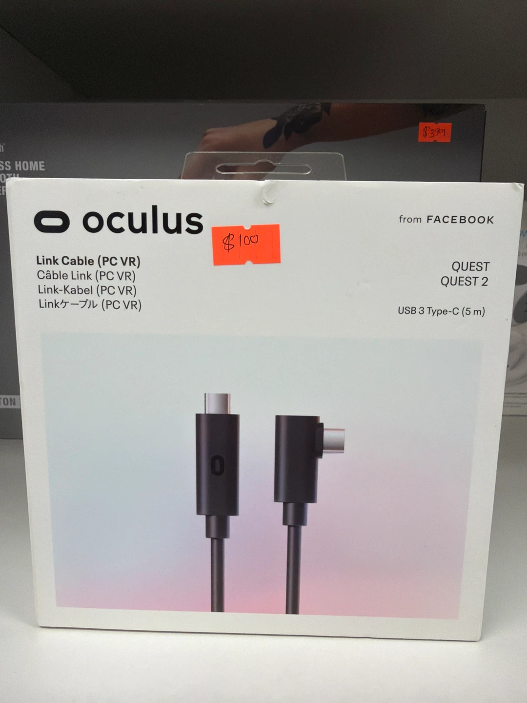 Oculus Link Cable (PC VR) USB 3 Type-C 5m - photo 2