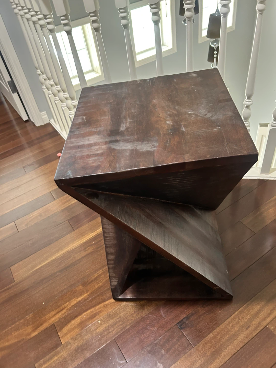 Wooden accent table