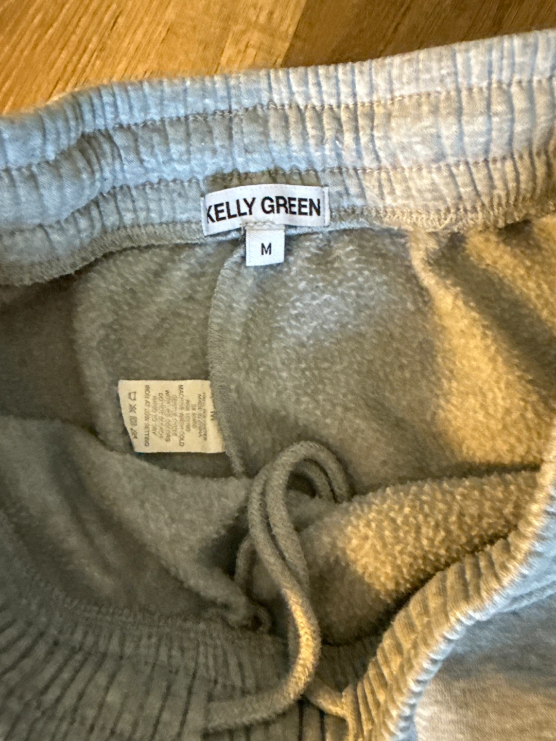 Kelly Green Sweatpants Size M Cargo Pockets - photo 2