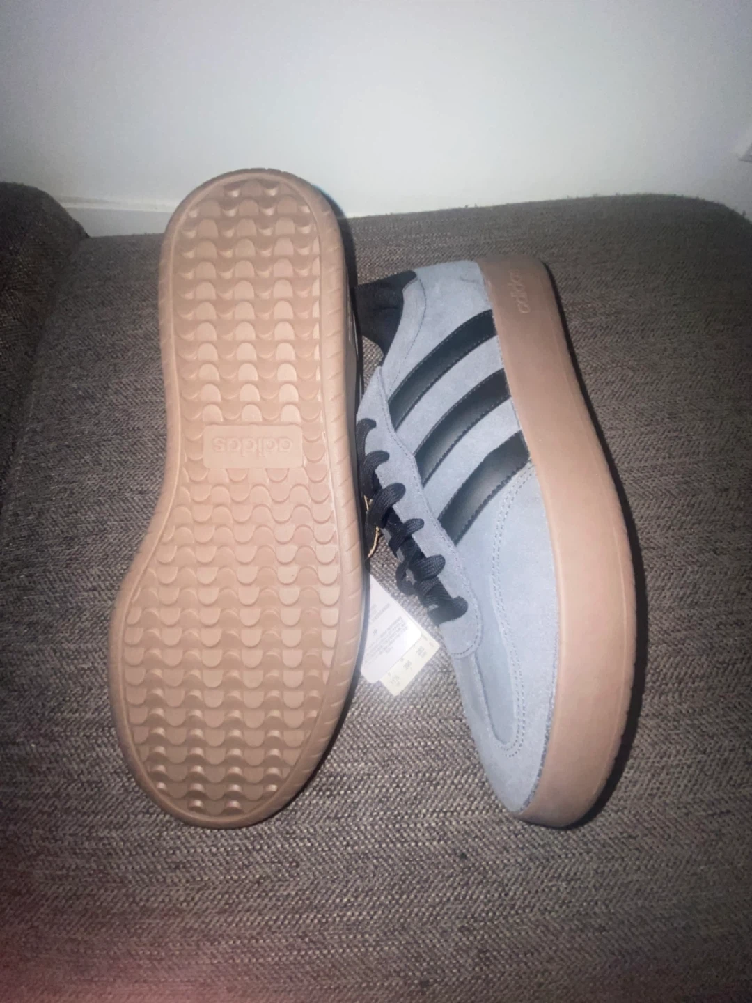 Adidas Grey Suede Sneakers - photo 4