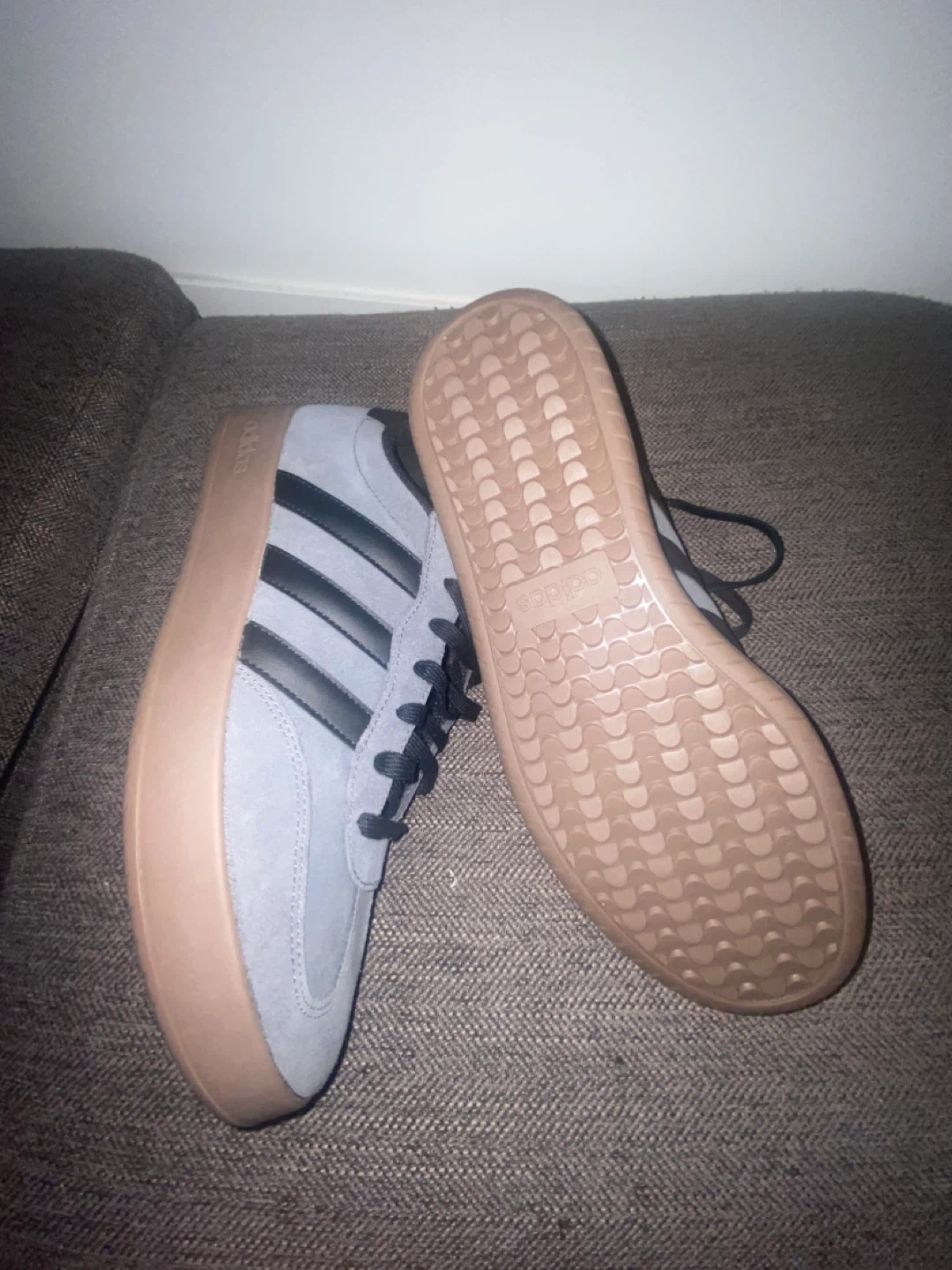 Adidas Grey Suede Sneakers - photo 3