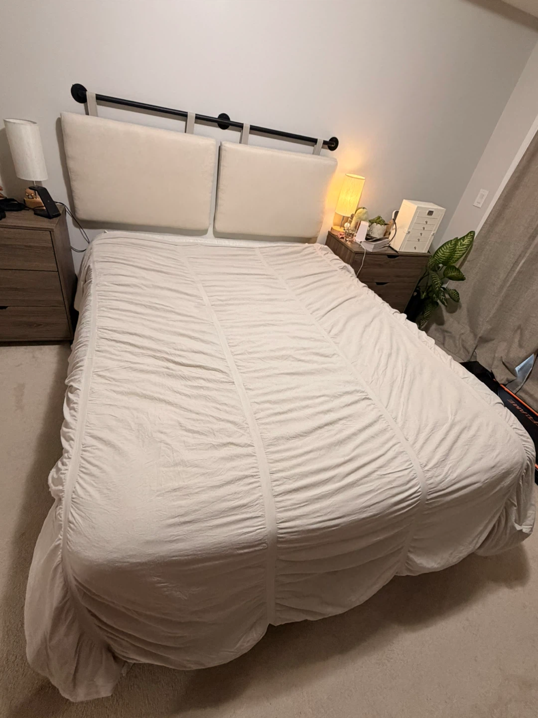 Upholstered Headboard and bed frame - photo 4