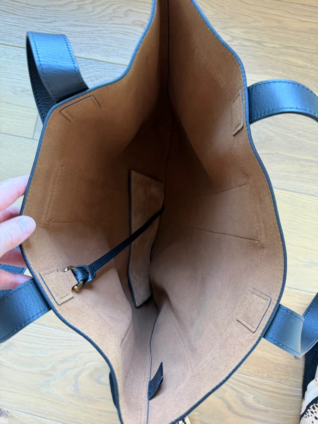 Gucci Tote Bag - Suede and Leather - photo 2