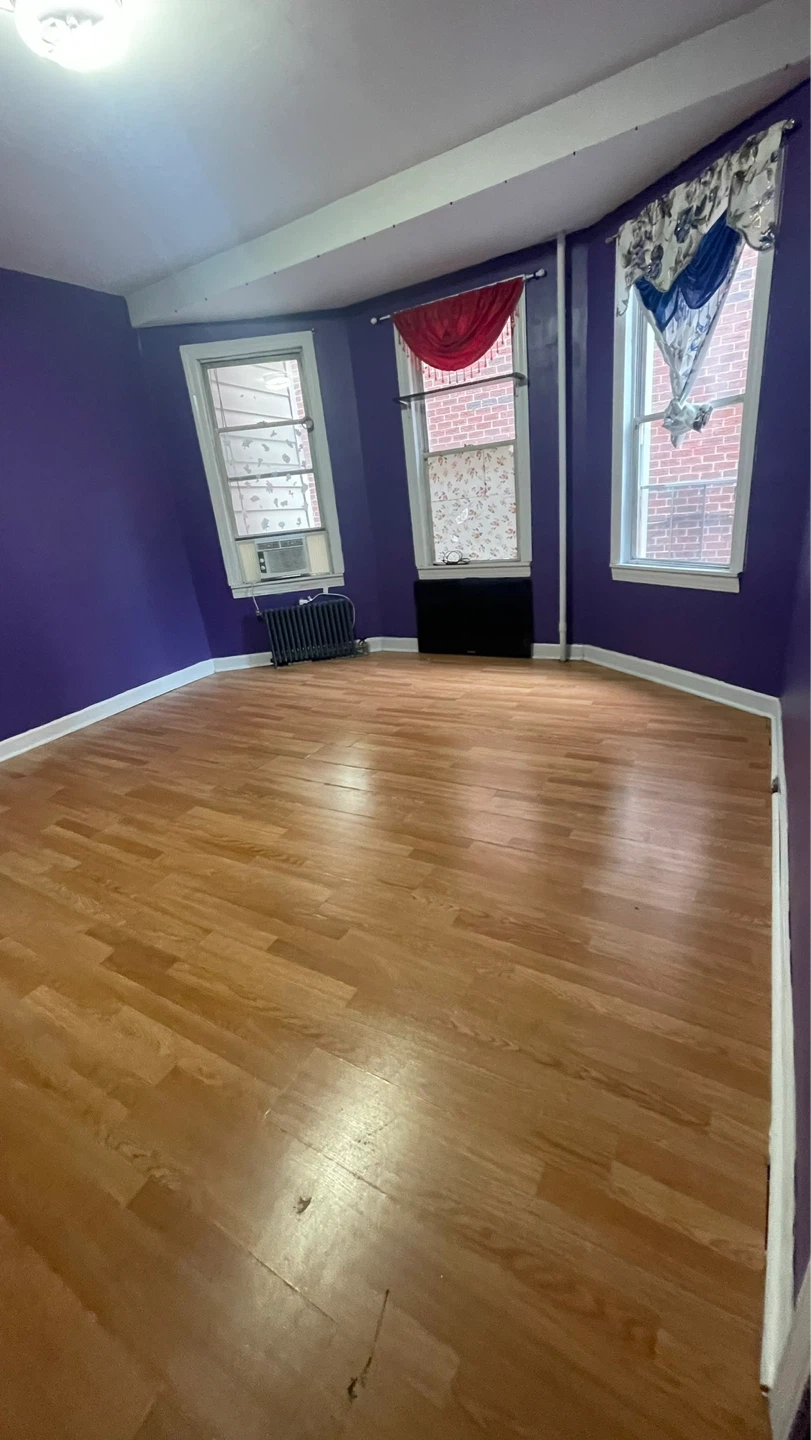 Empty Room with Hardwood Floors