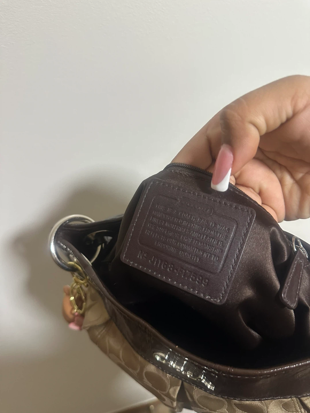 Coach Monogram Shoulder Bag - photo 4