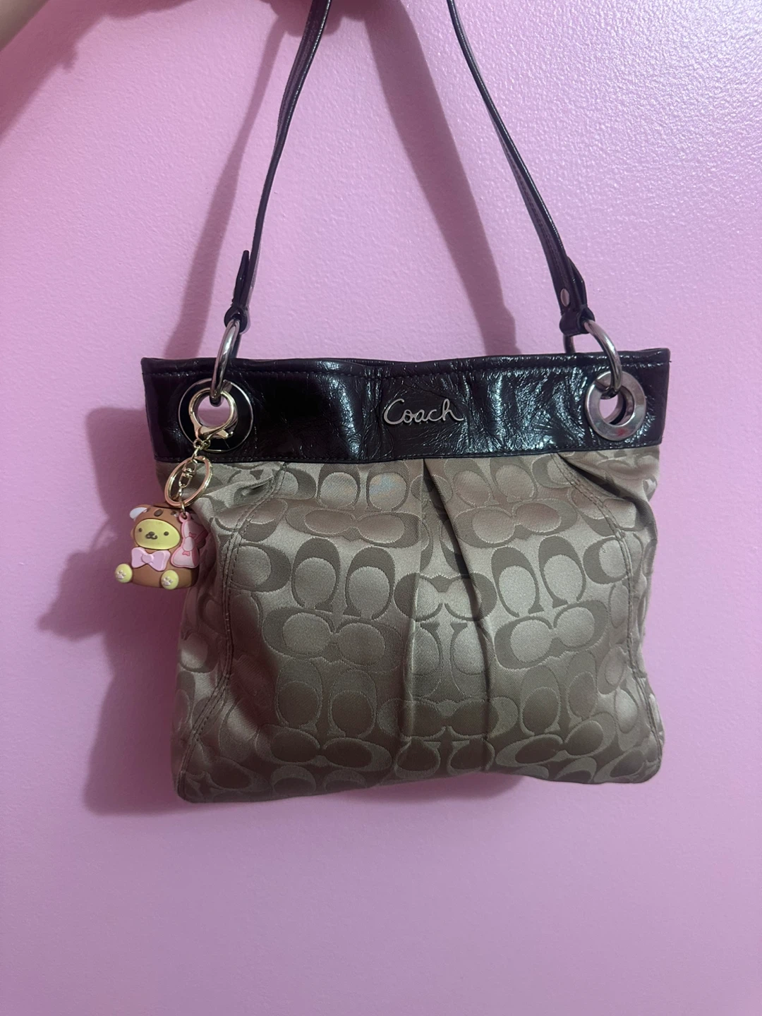 Coach Monogram Shoulder Bag - photo 2