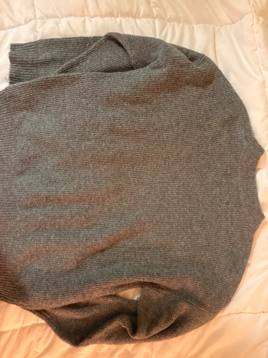 Chocolatë Grey Star Detail Sweater - Extra Small - photo 3