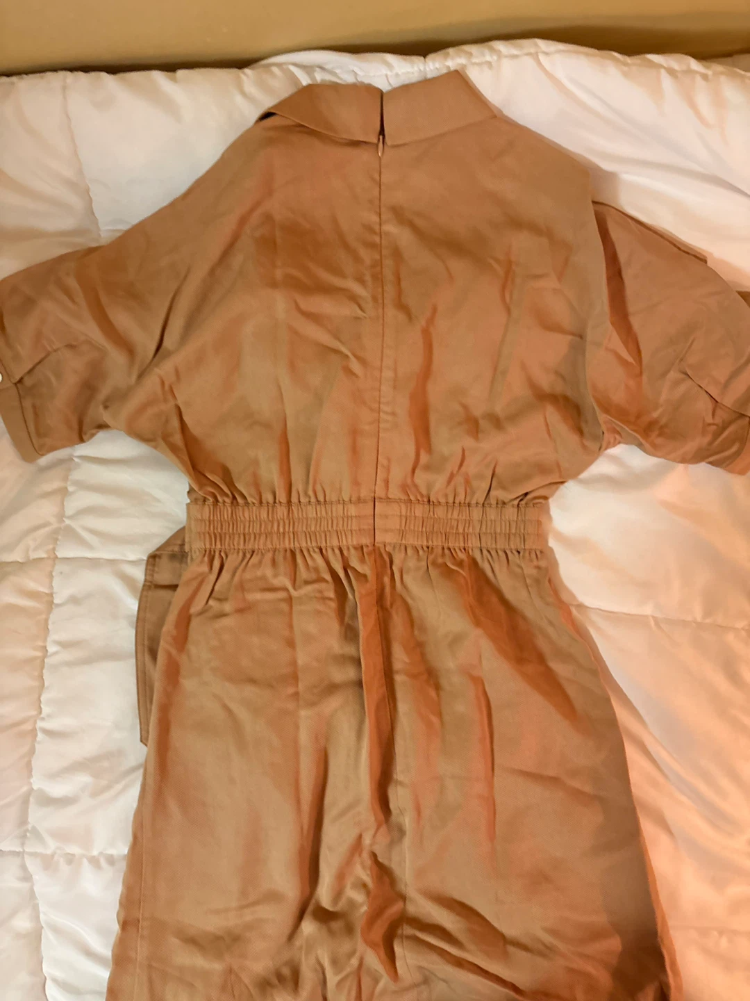 Érfani tan utility dress with belt - photo 5
