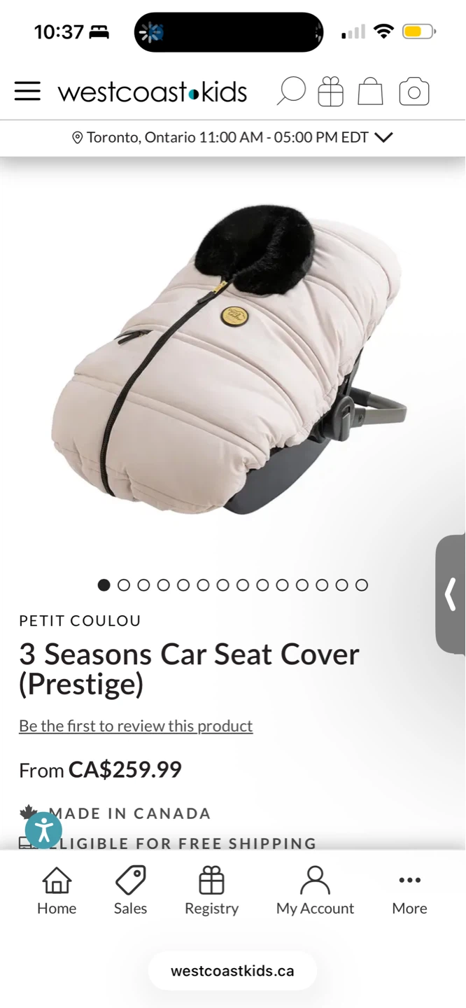 Petit Coulou 3 Seasons Car Seat Cover - Prestige - photo 2