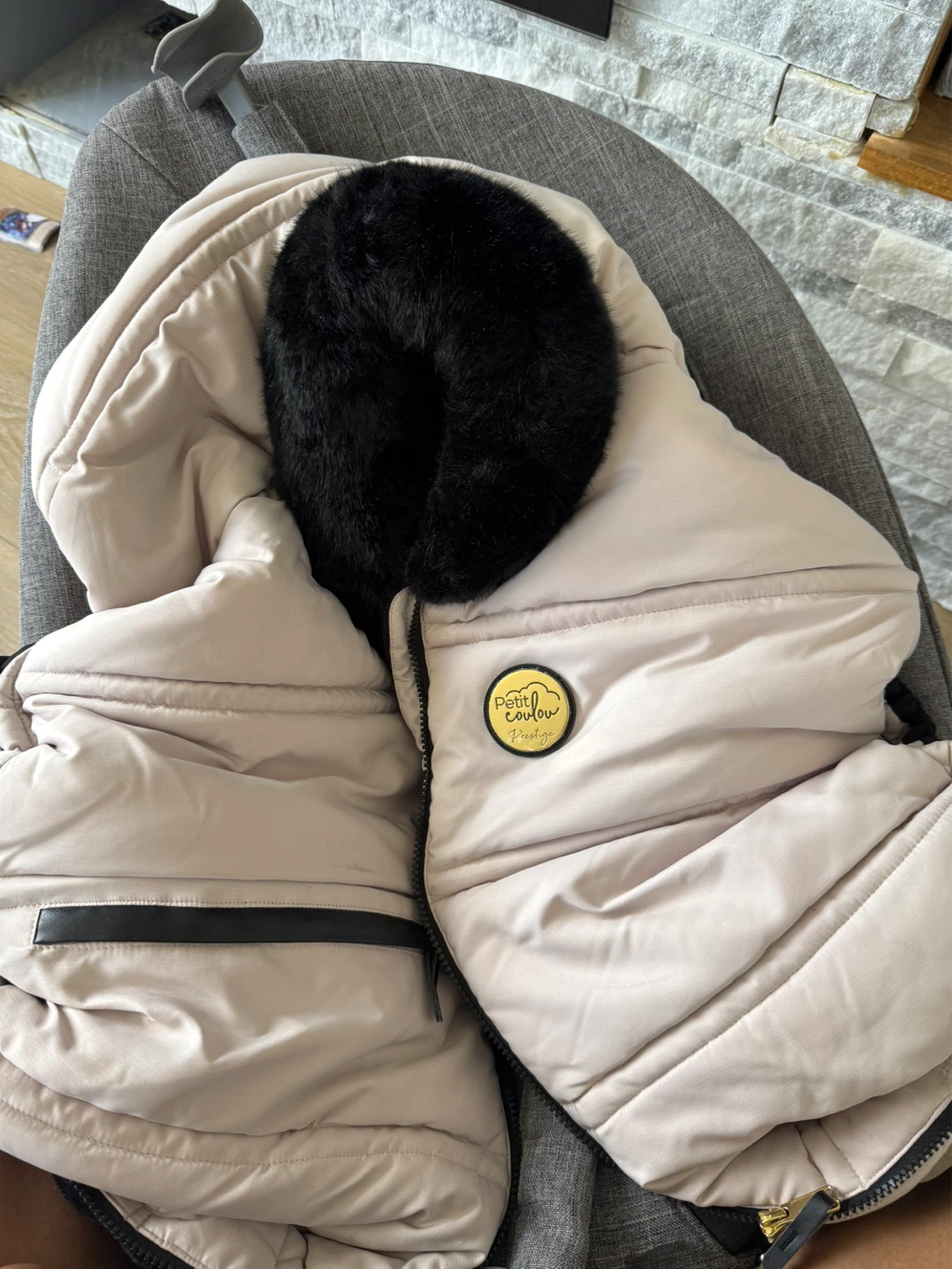 Petit Coulou 3 Seasons Car Seat Cover - Prestige
