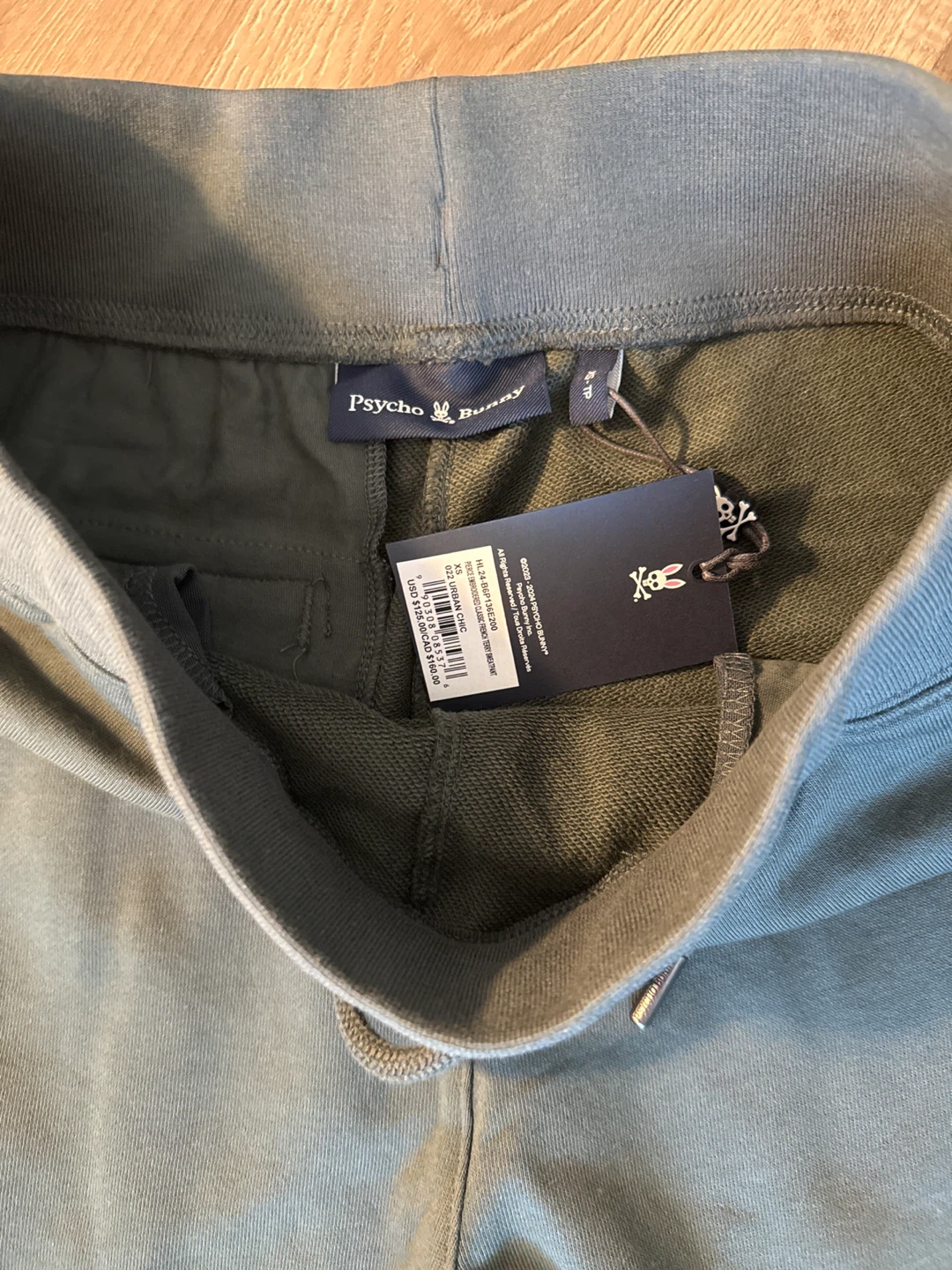 Psycho Bunny Joggers Green XS-TP - photo 4