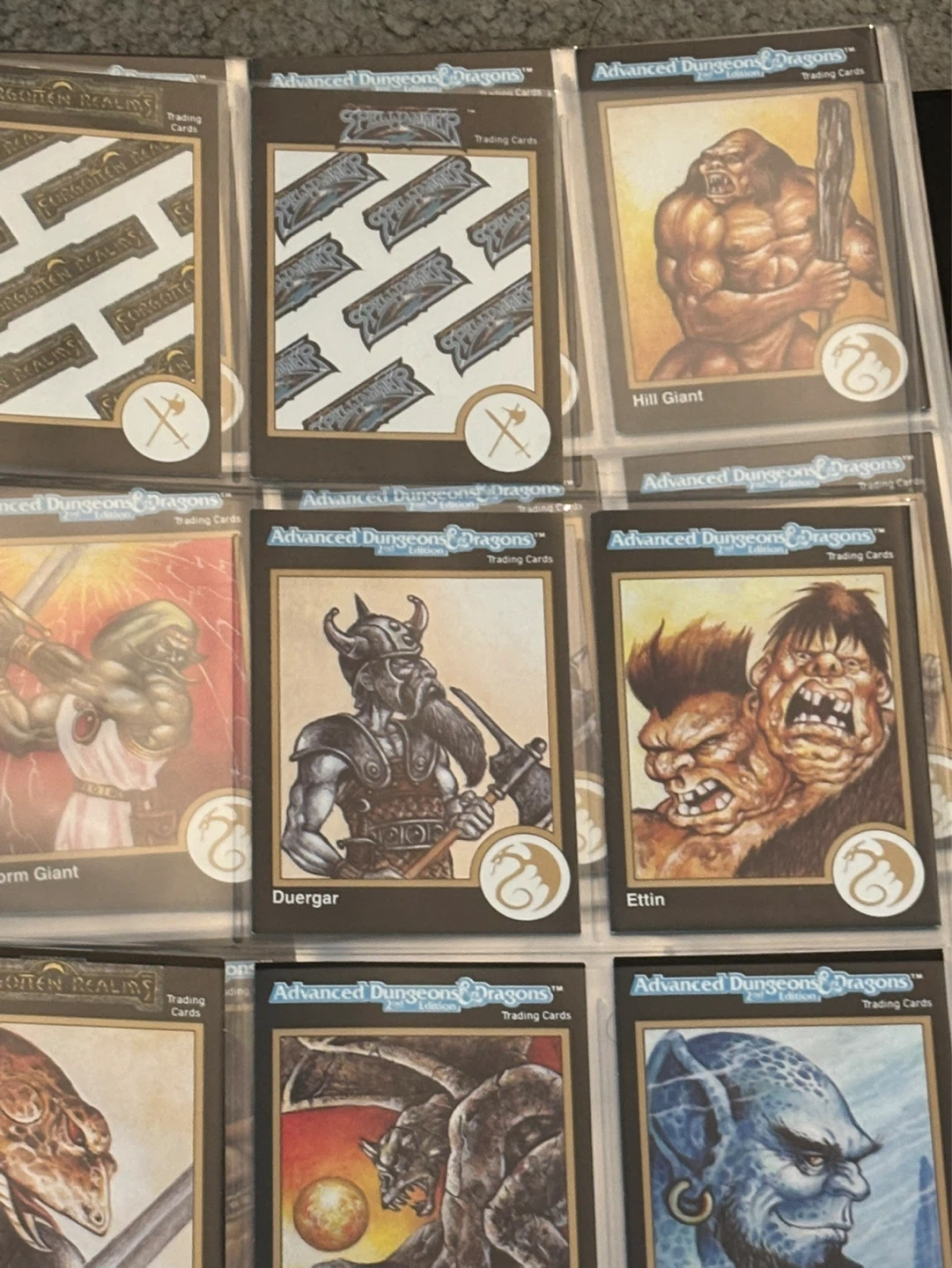 Collection of 150 Dungeons & Dragons Trading Cards - photo 2