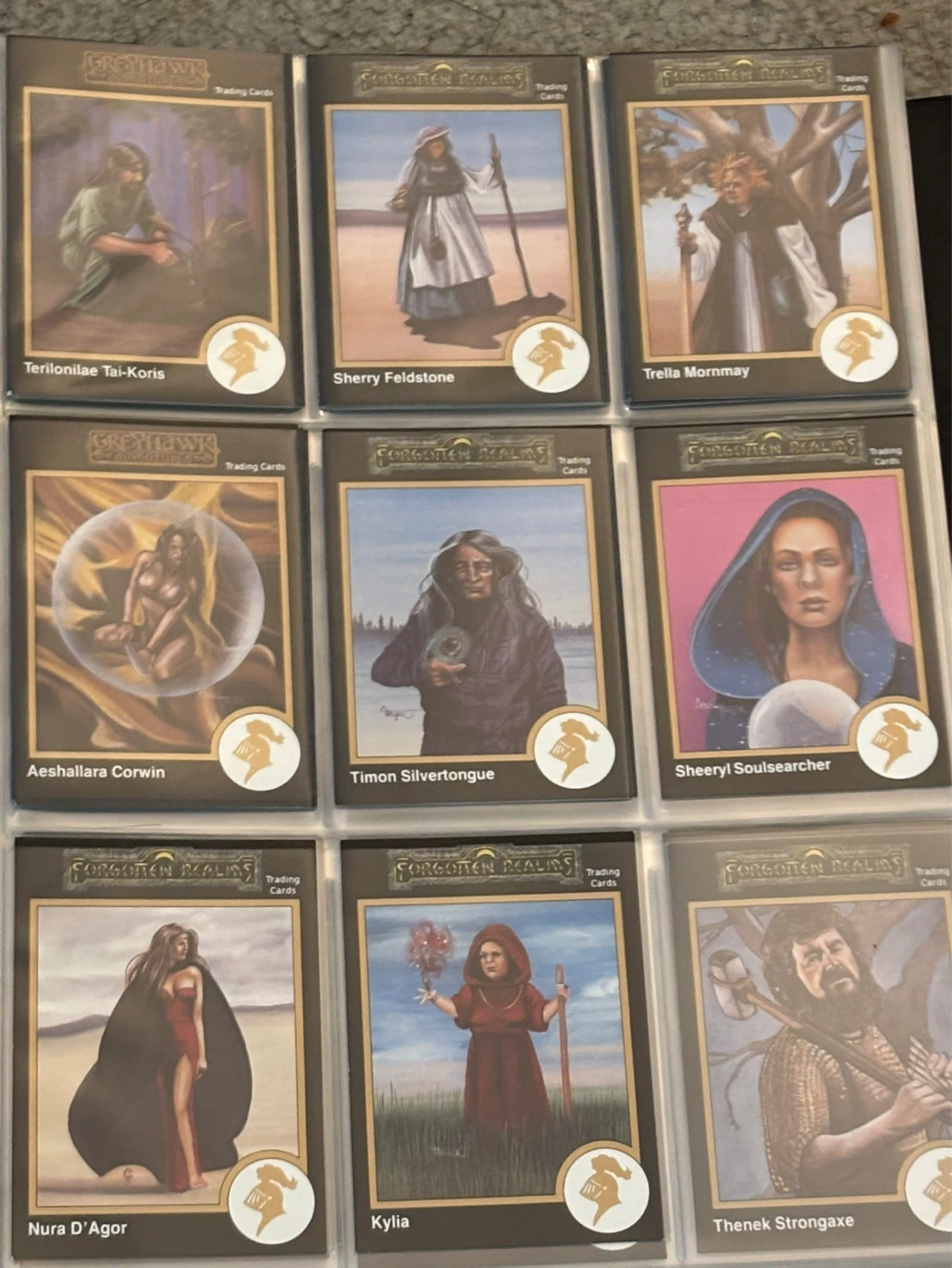 Collection of 150 Dungeons & Dragons Trading Cards - photo 4