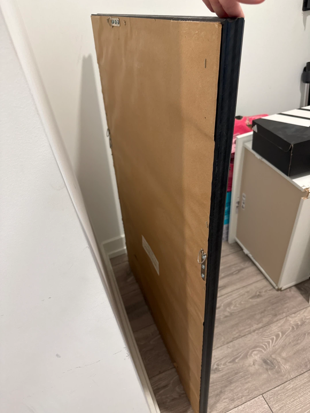 Black Framed Mirror - Approx. 74cm x 105cm - photo 2