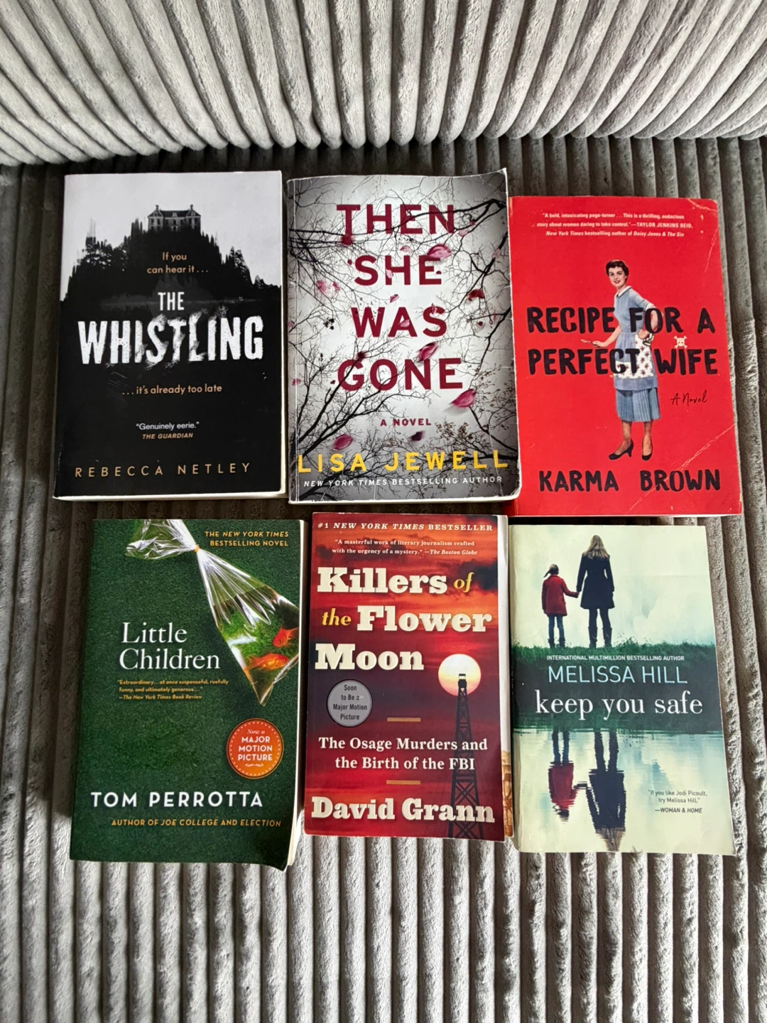 8 Thriller Books Lisa Jewell, Karma Brown, David Gran