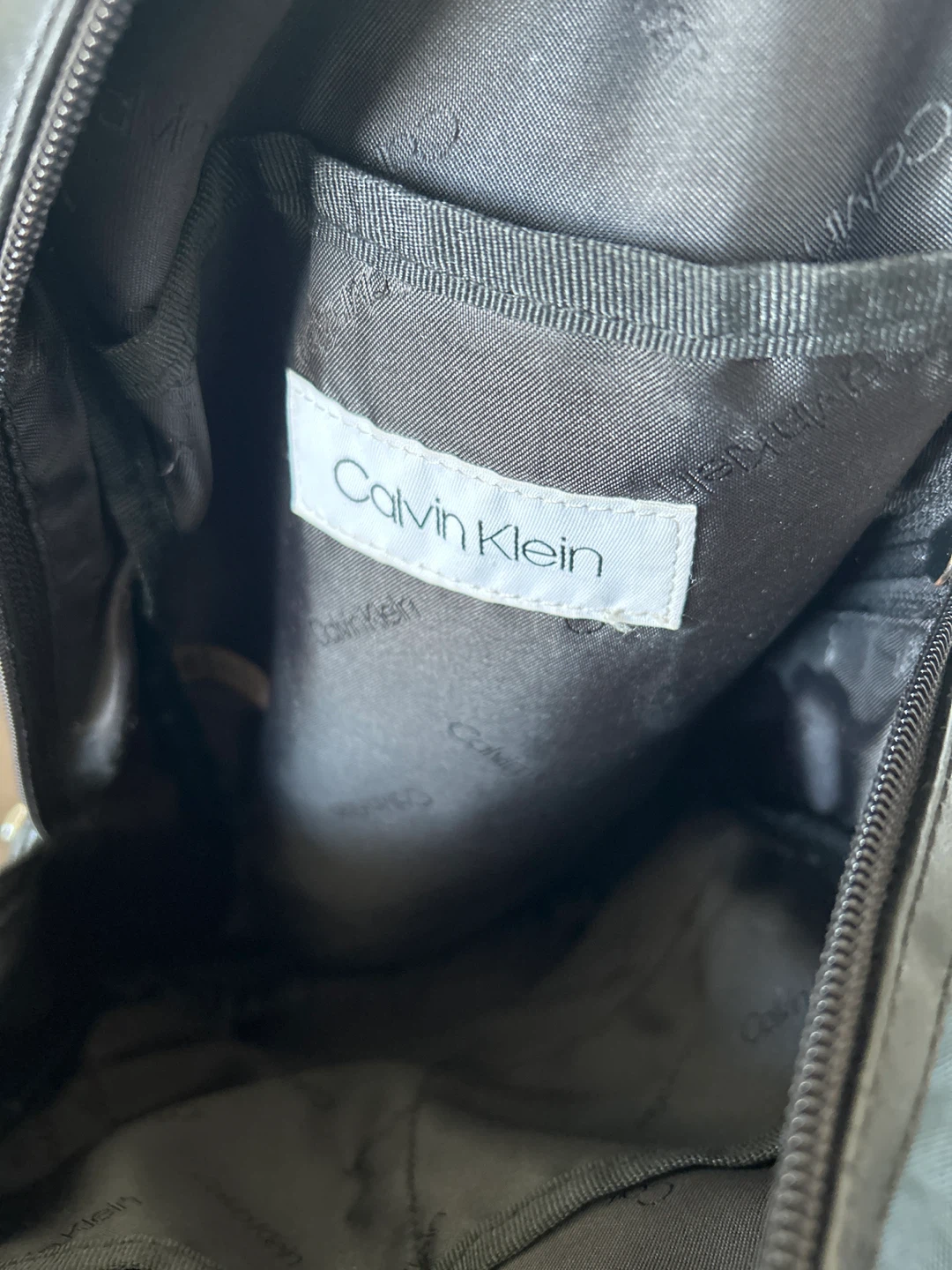 Calvin Klein Sling Backpack Blue Nylon - photo 2