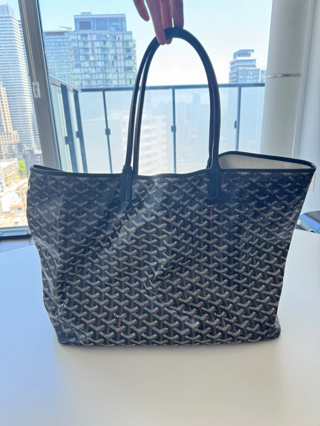 Goyard St. Louis Tote Bag with Pouch