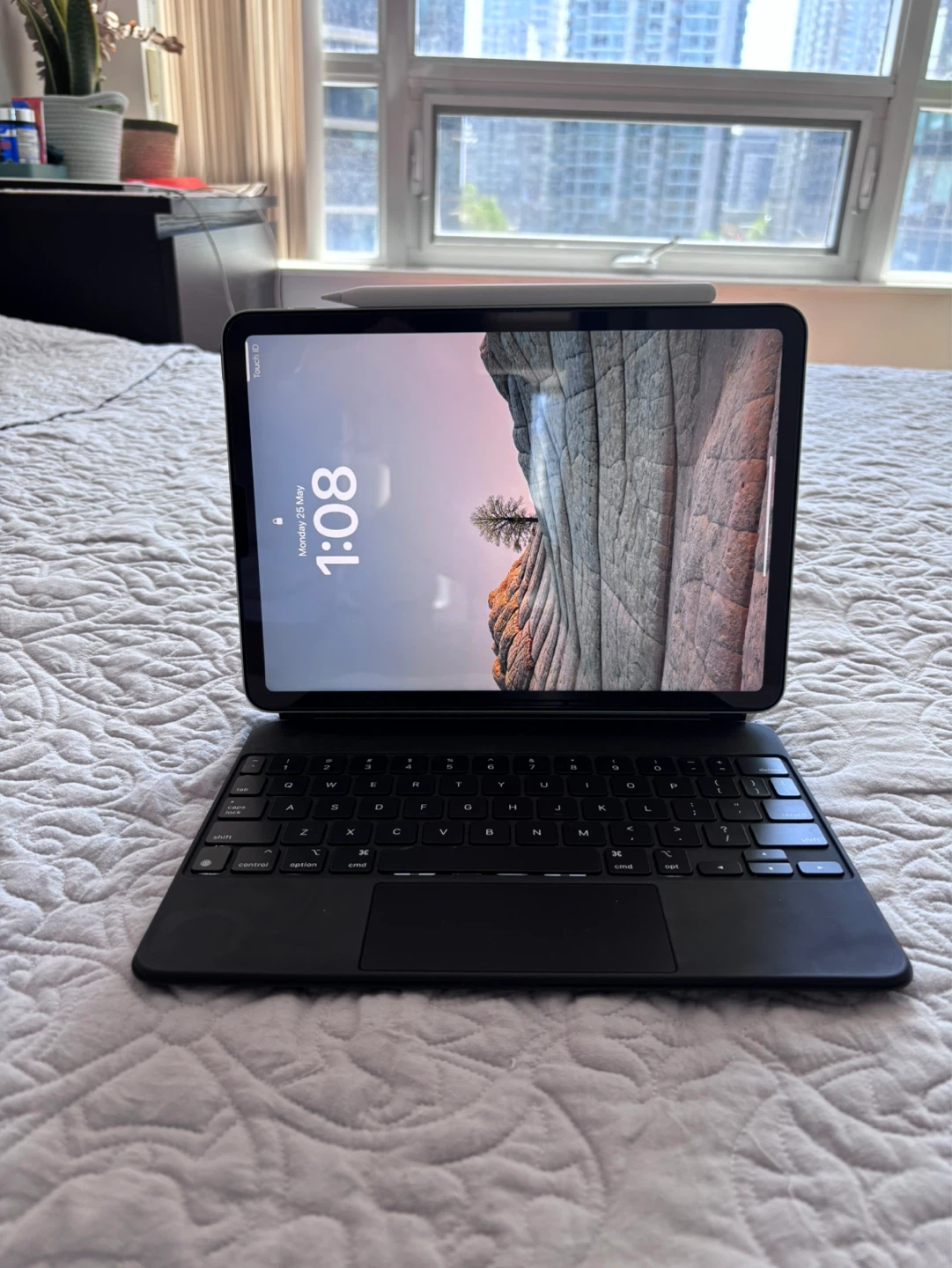 Apple iPad Air (4th Gen) with Magic Keyboard and Apple Pencil