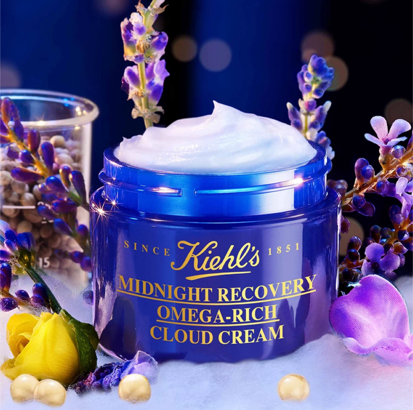 Kiehl's Midnight Recovery Omega-Rich Cloud Cream 1.7 fl oz - photo 3