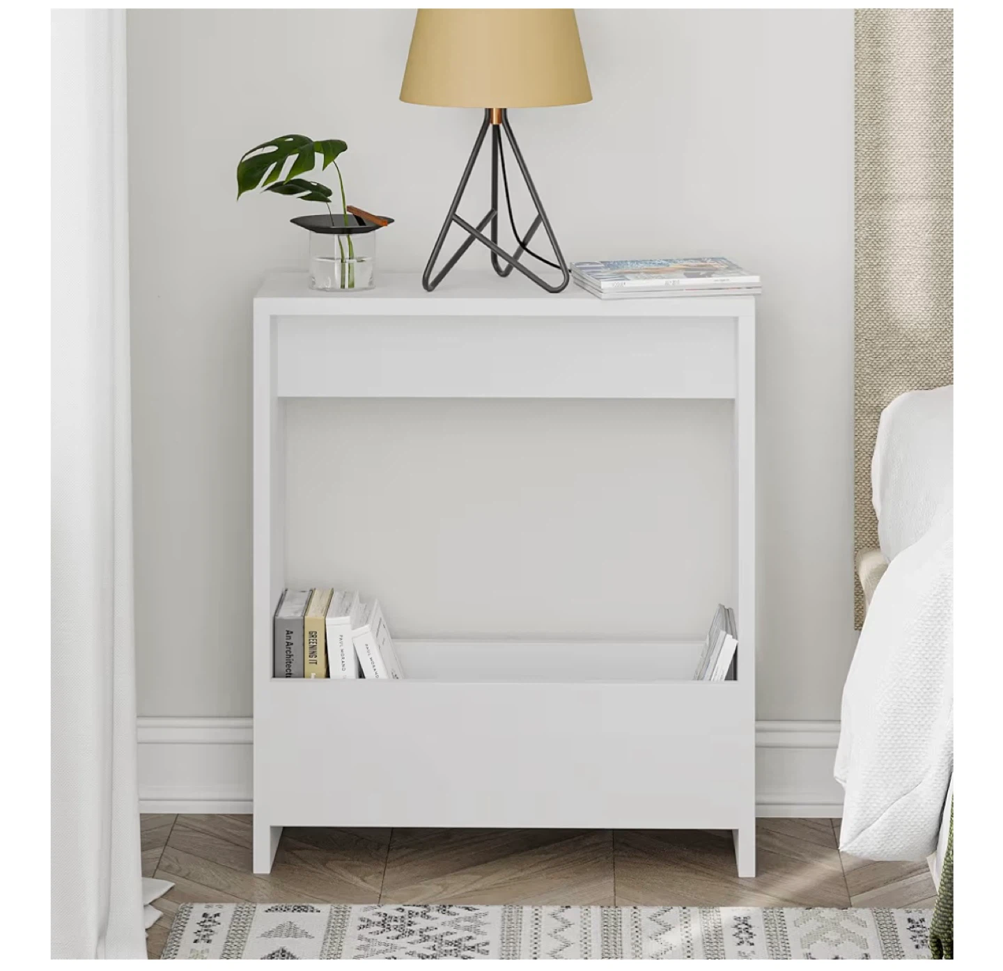 JV Home Simpi Narrow Side Table White - photo 3