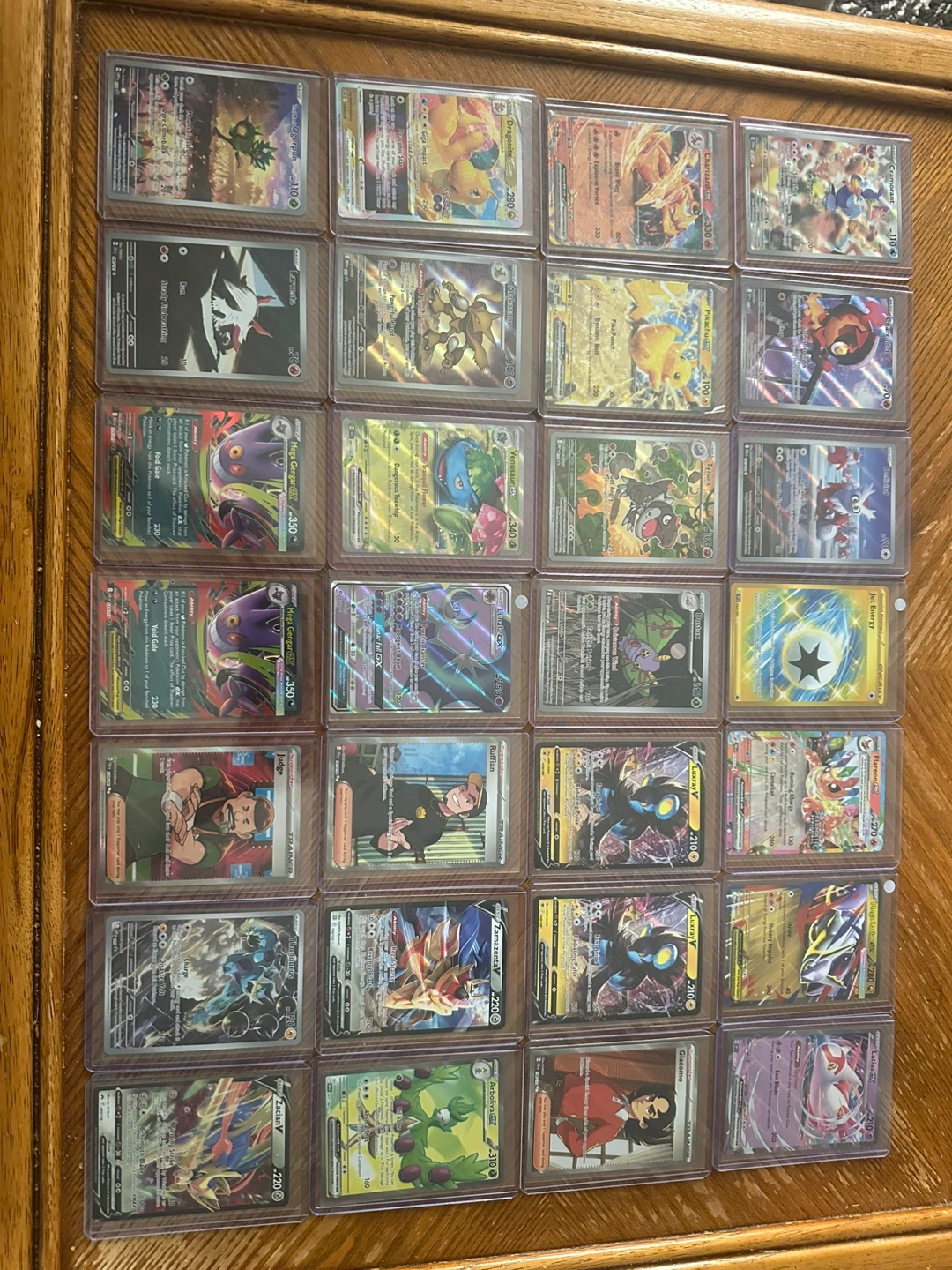 Collection of Pokémon Trading Cards