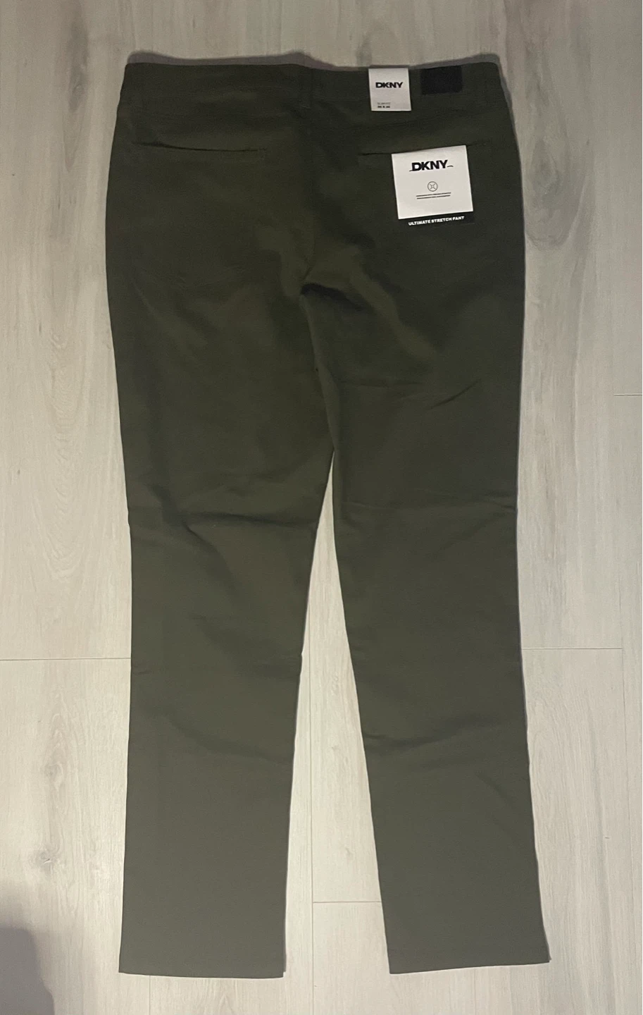 New w tags DKNY Slim Fit Stretch Pants Men’s 36x34 - photo 2