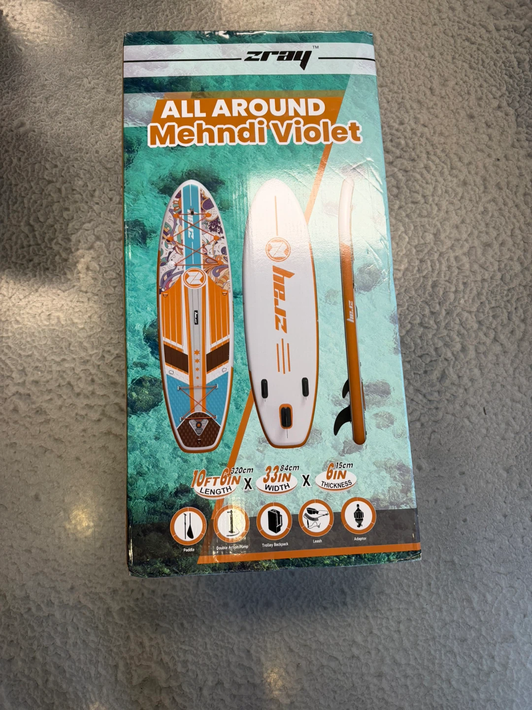 Zray All Around Mehdi Violet Stand Up Paddleboard - photo 5