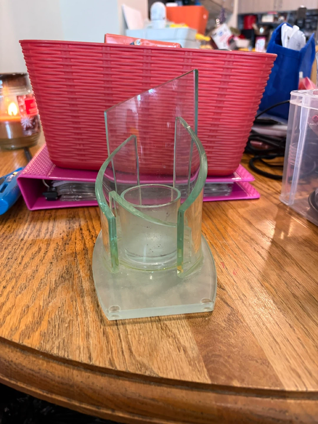 PartyLite Glass Votive Candle Holder - photo 4