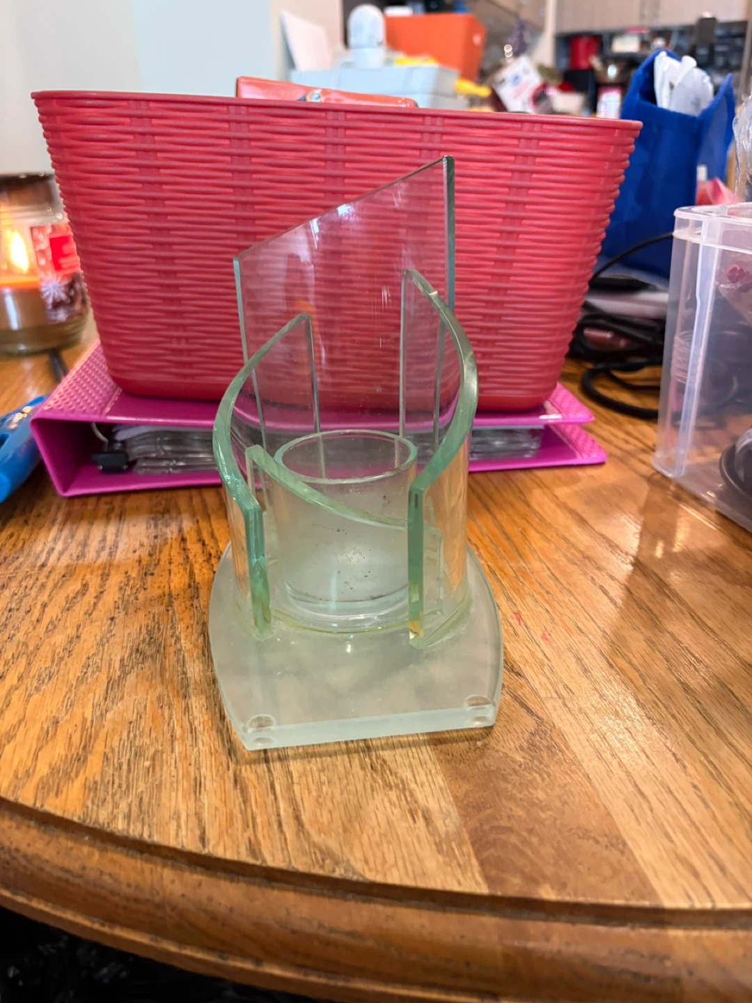PartyLite Glass Votive Candle Holder - photo 2