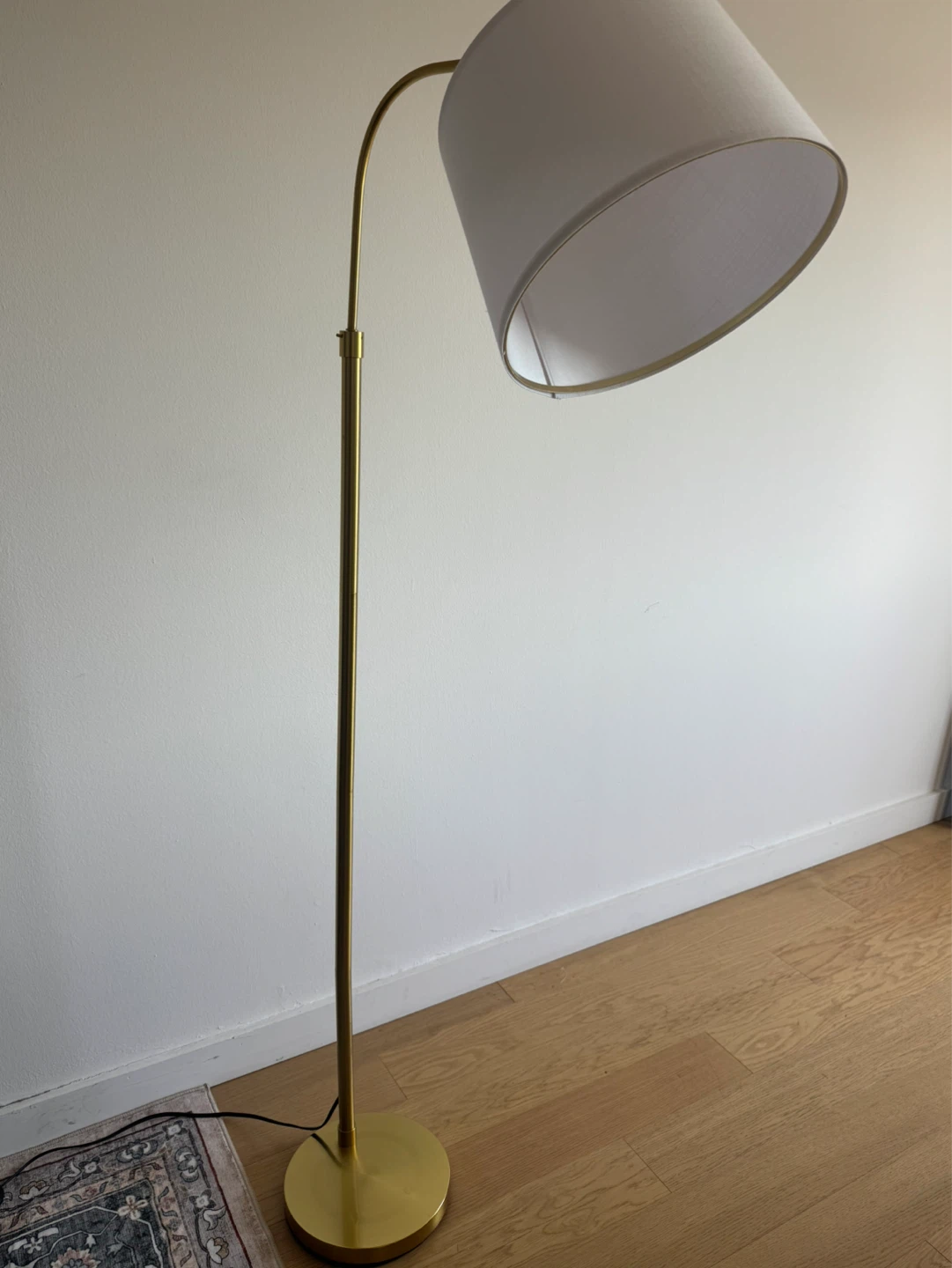 Gold Arc Floor Lamp