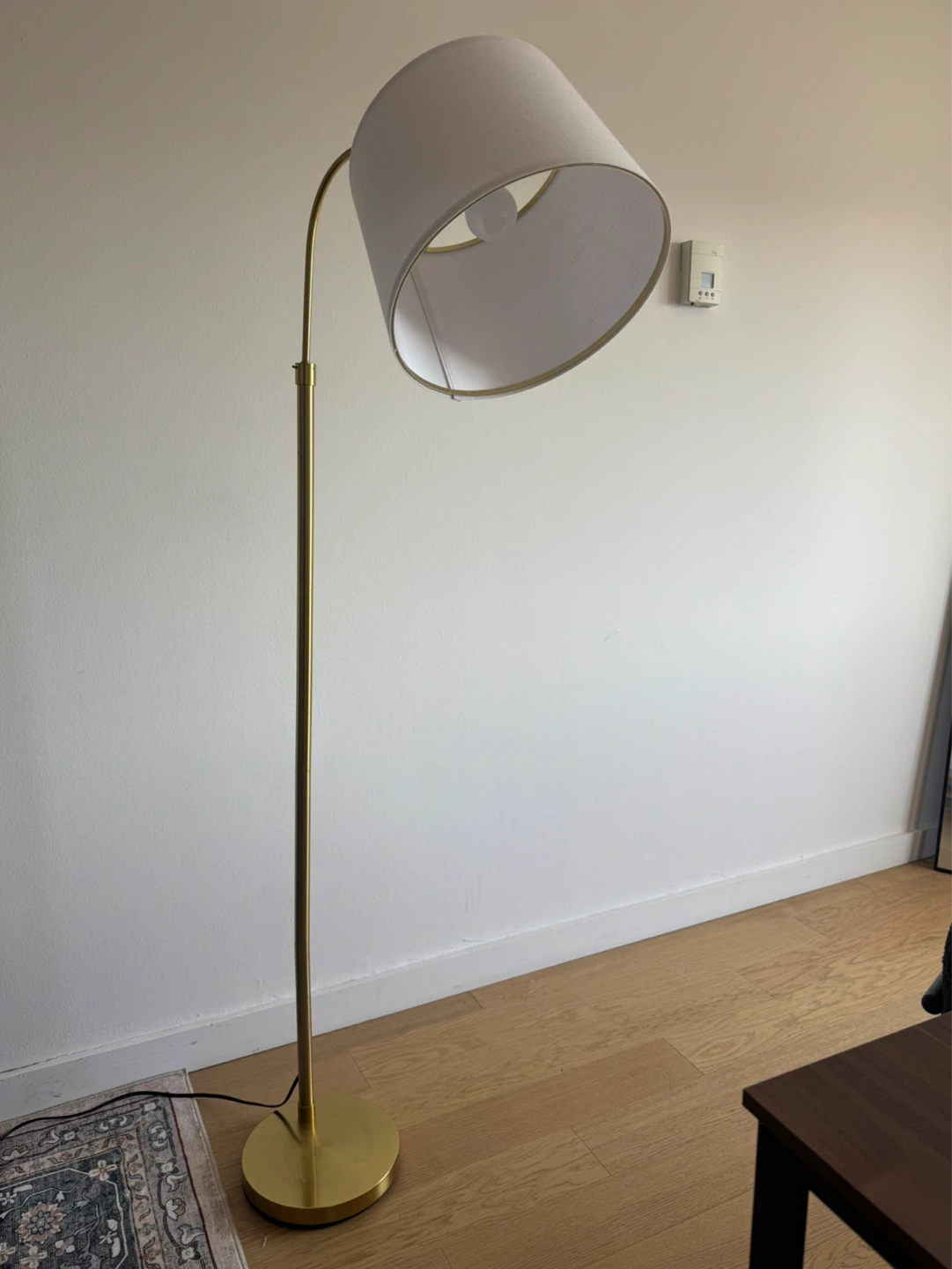 Gold Arc Floor Lamp - photo 2
