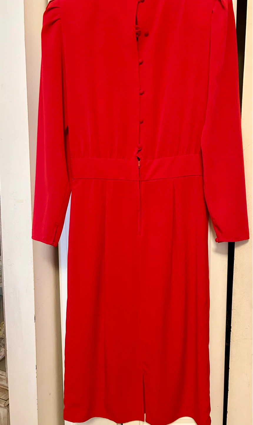 Maggy Boutique Red Dress Size 10 Polyester - photo 2