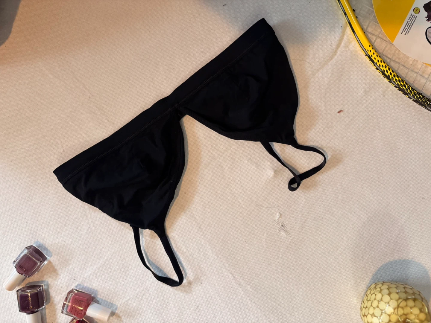Talula Black Triangle Bralette - Size M - photo 2