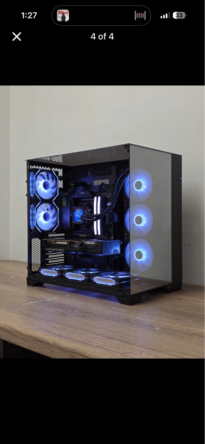 RTX 5080 Custom Gaming PC┃Ryzen 7 9800X3D┃32GB 6400MHZ|1TB NVMe - photo 4