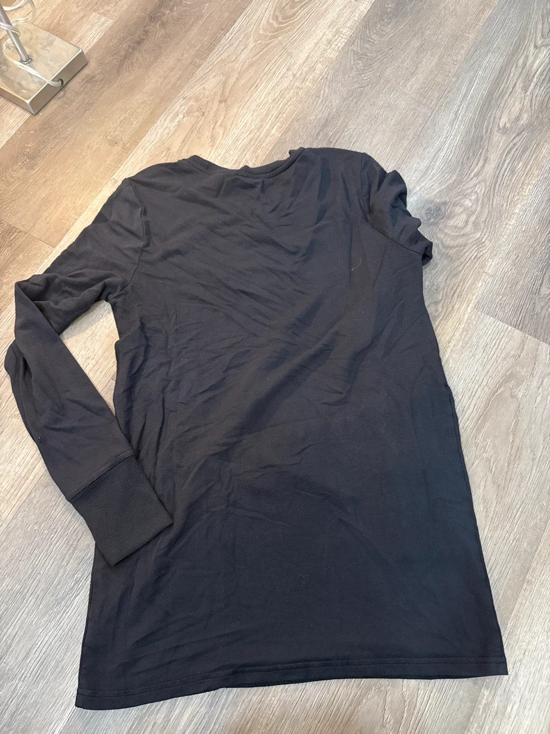 Athleta Black Long Sleeve Twist Front Top XS - photo 4