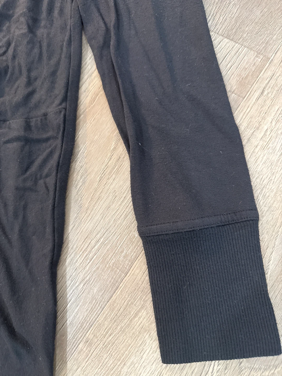 Athleta Black Long Sleeve Twist Front Top XS - photo 3