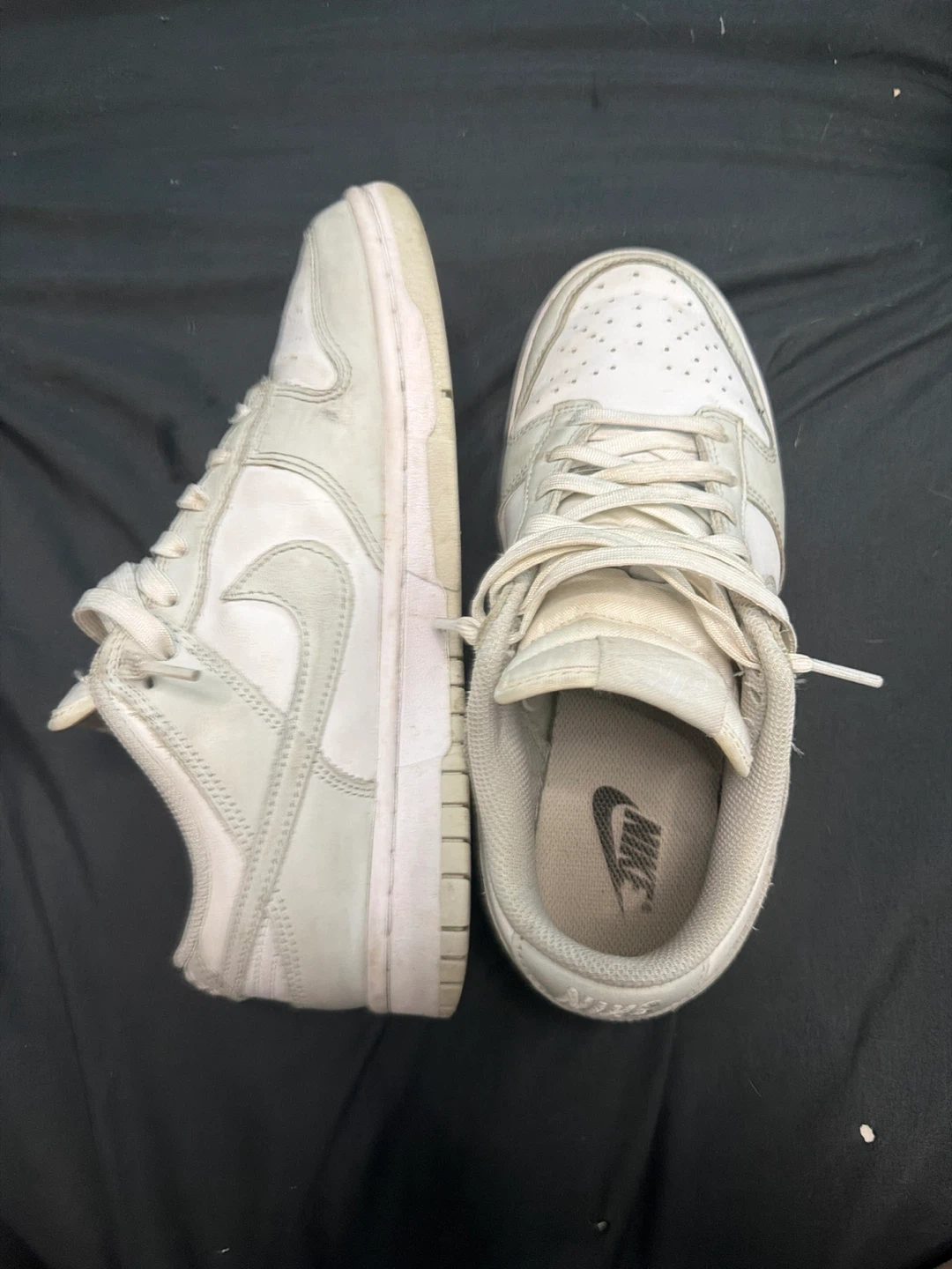 Nike Dunk Low White Sneakers - photo 2