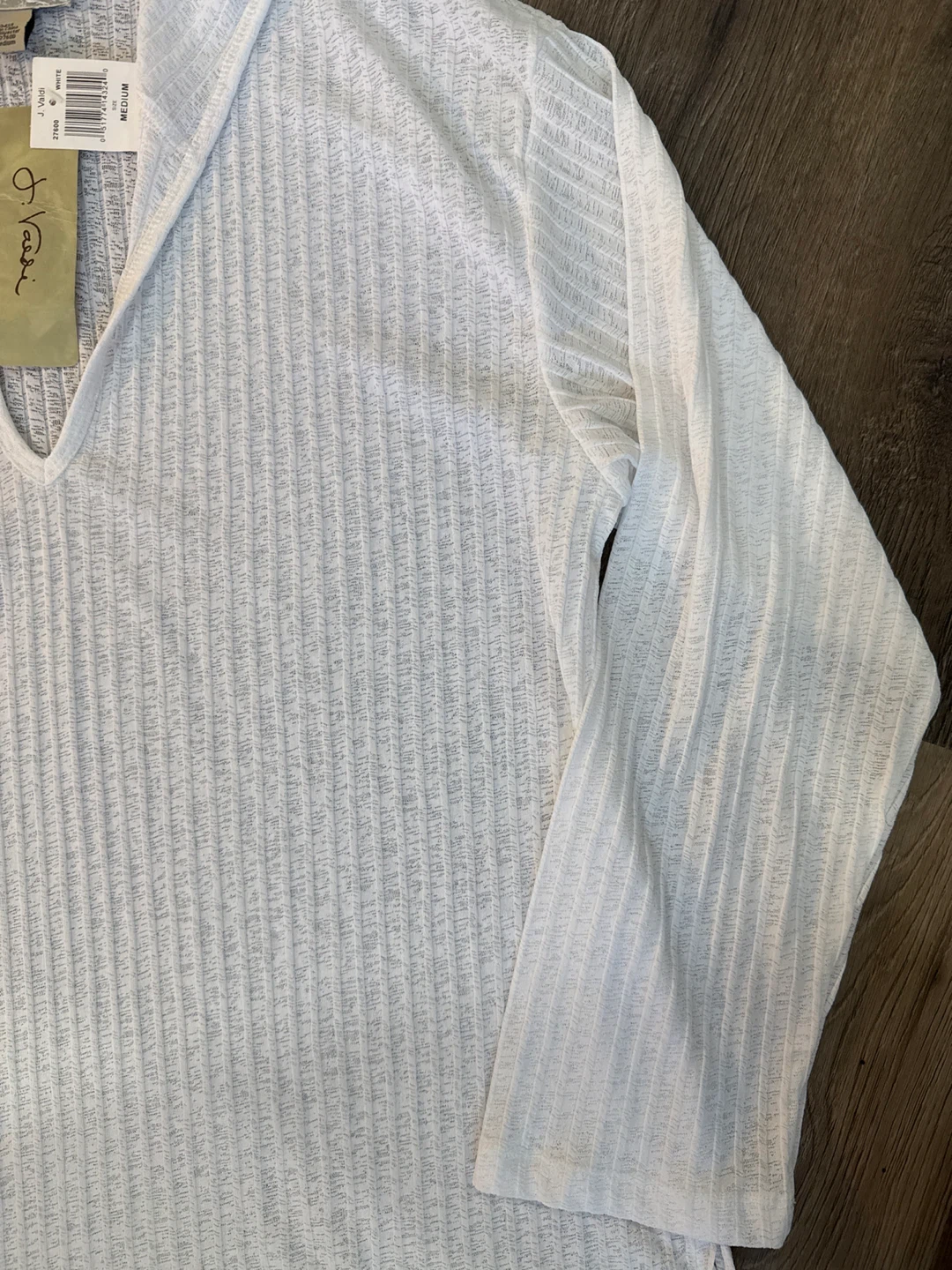 White Valdi Hooded Top - Medium - photo 4