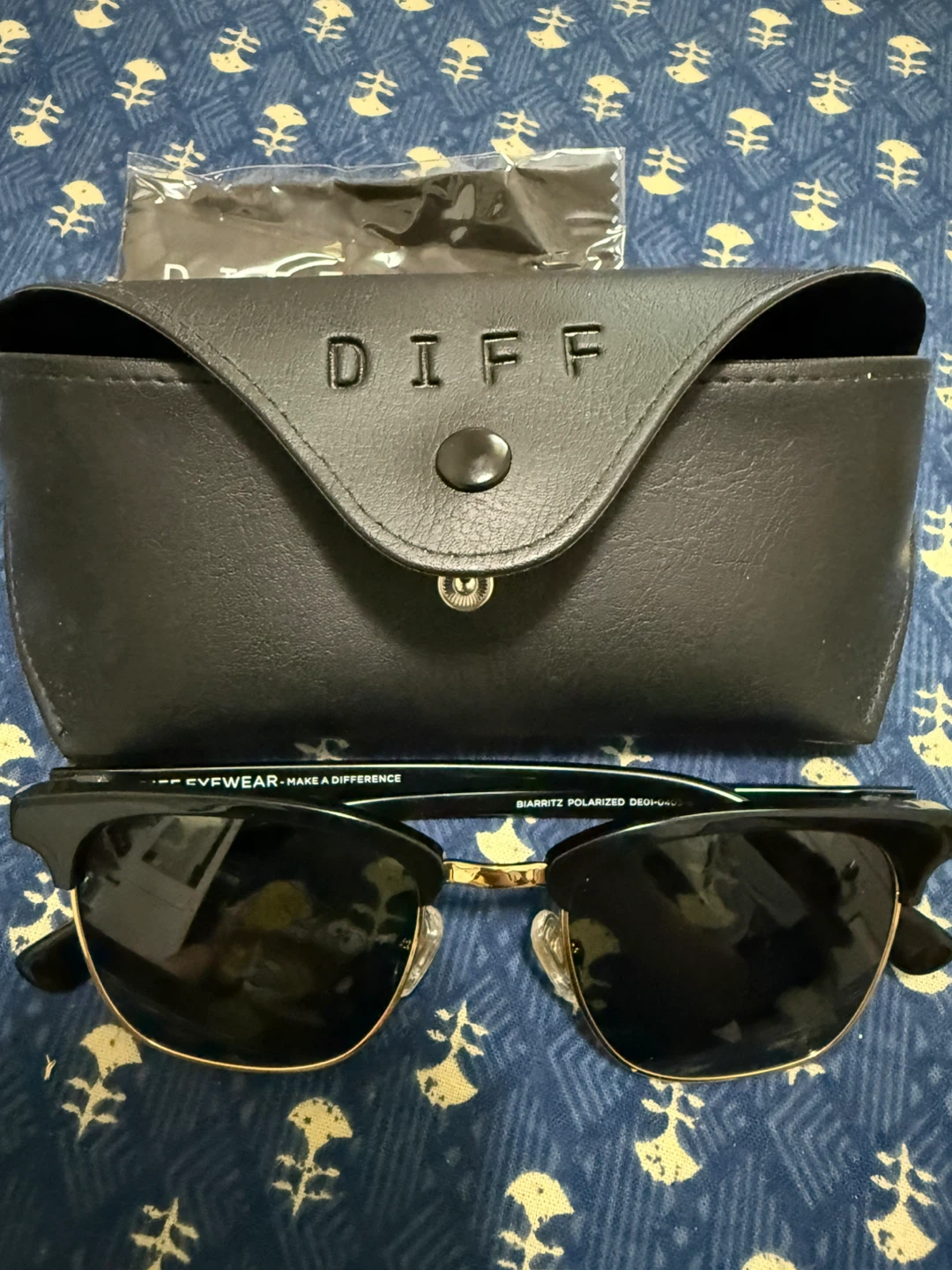 DIFF Eyewear Biarritz Polarized Sunglasses