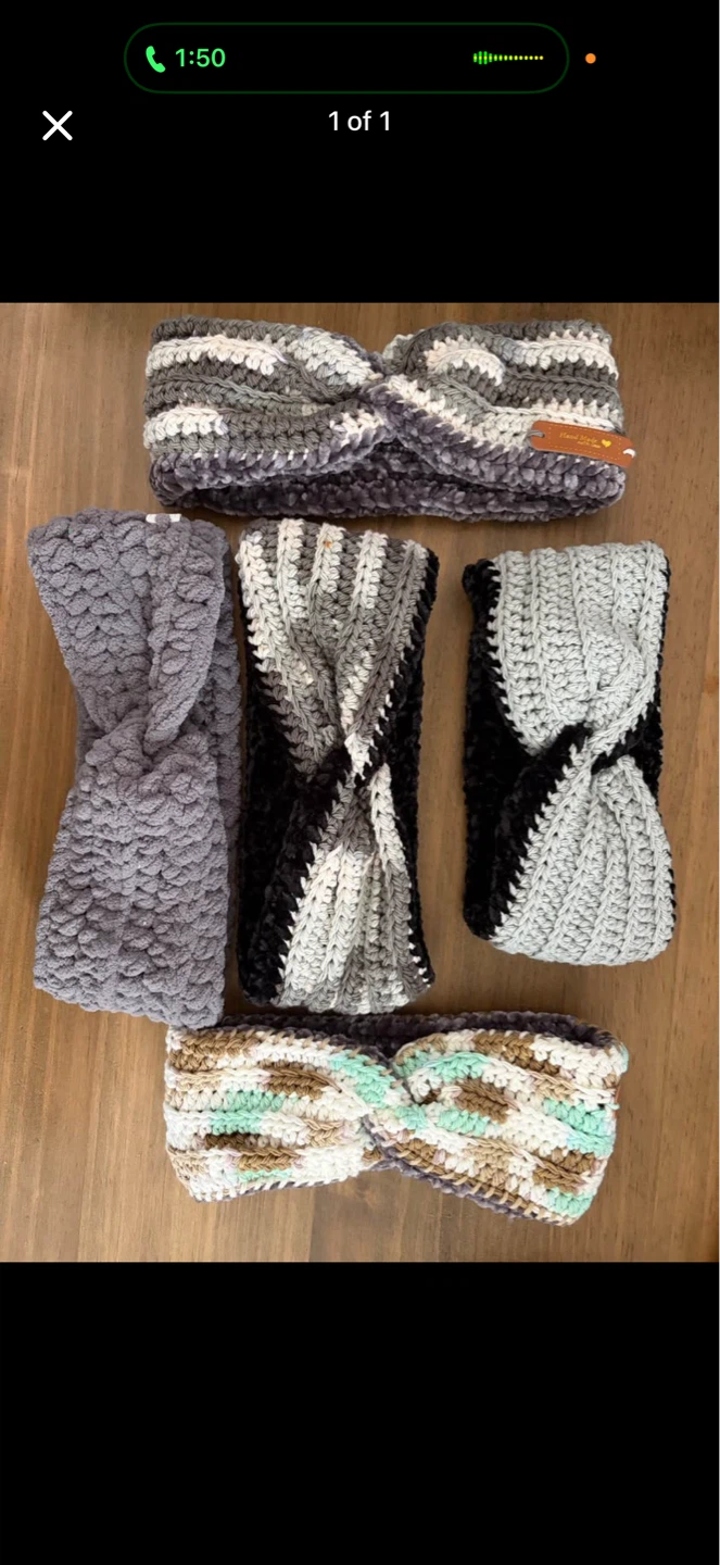 Handmade Crochet Headbands