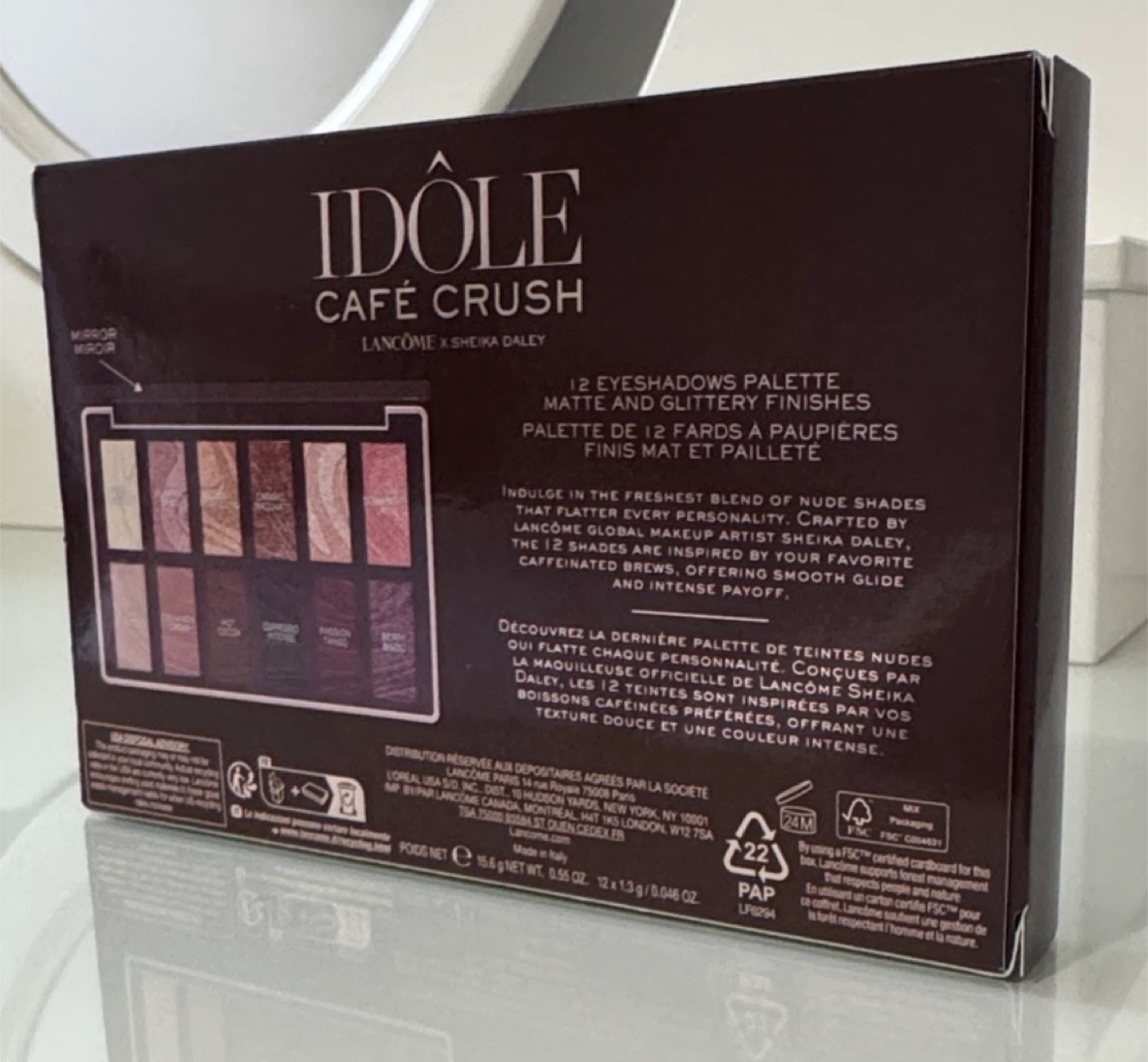 Lancôme x Sheika Daley Idôle Café Crush 12 Eyeshadow Palette - photo 4