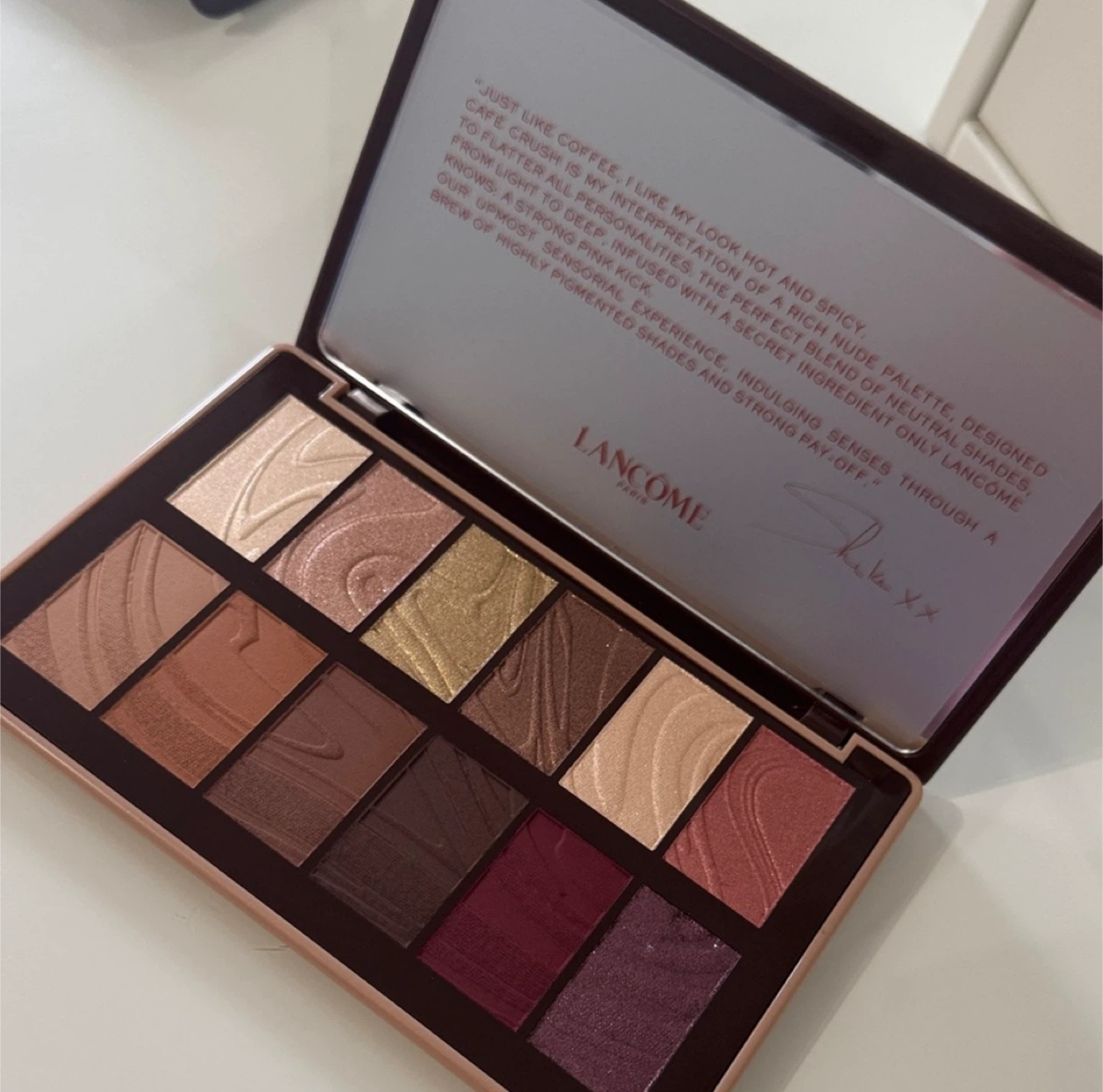 Lancôme x Sheika Daley Idôle Café Crush 12 Eyeshadow Palette - photo 3